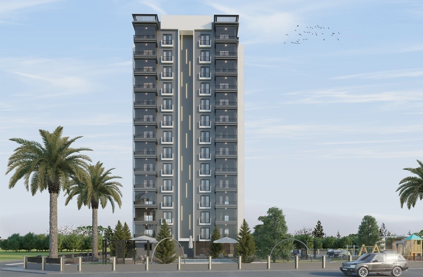 2+1 apartments for sale in the heart of Mersin