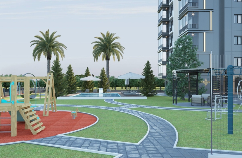 2+1 apartments for sale in the heart of Mersin