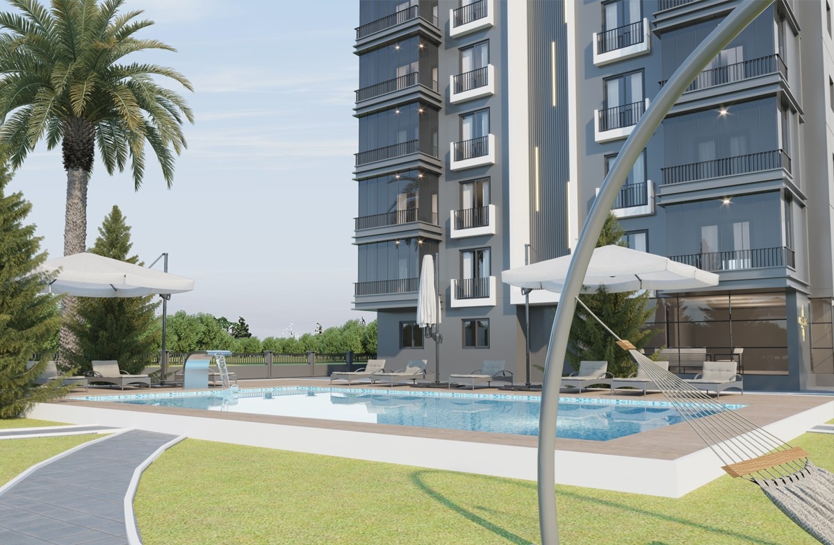 2+1 apartments for sale in the heart of Mersin