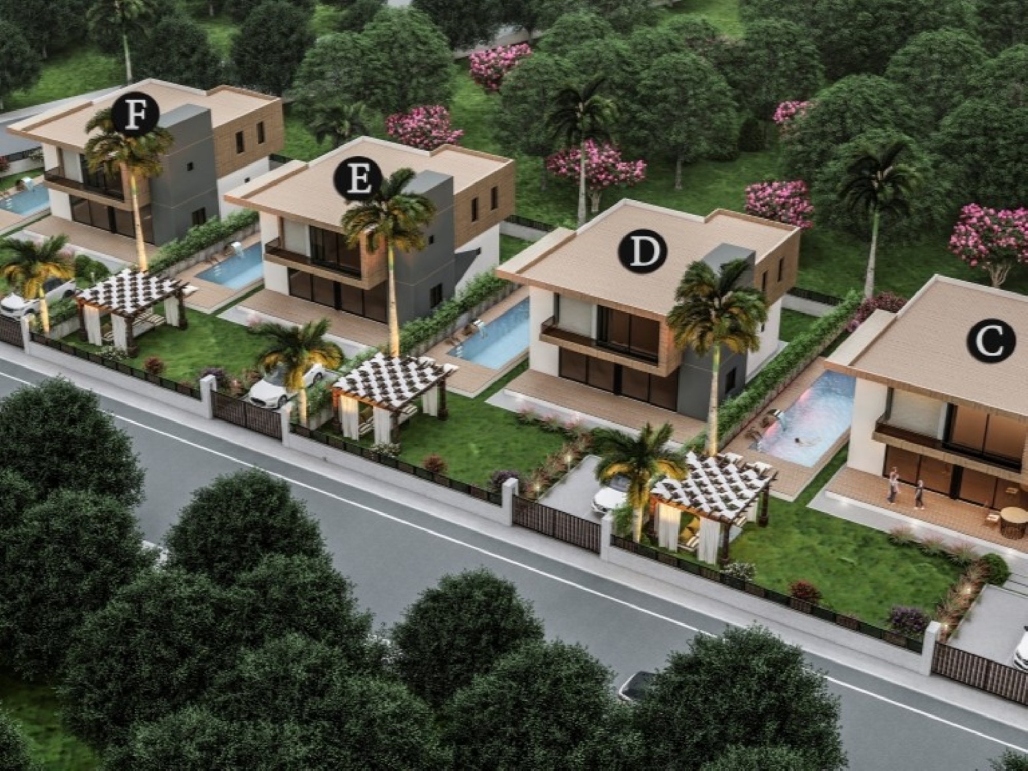 Luxury Mountain View Villa in Mersin