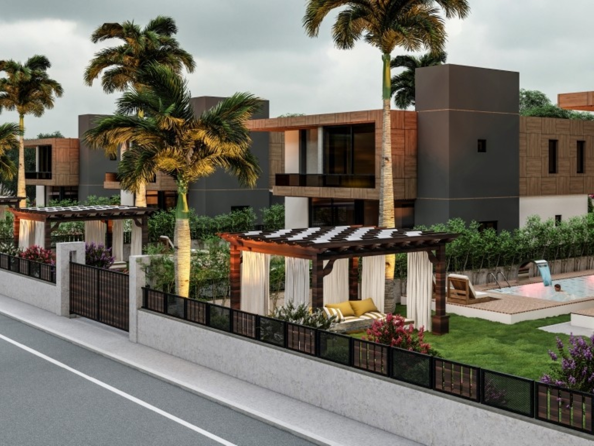 Luxury Mountain View Villa in Mersin