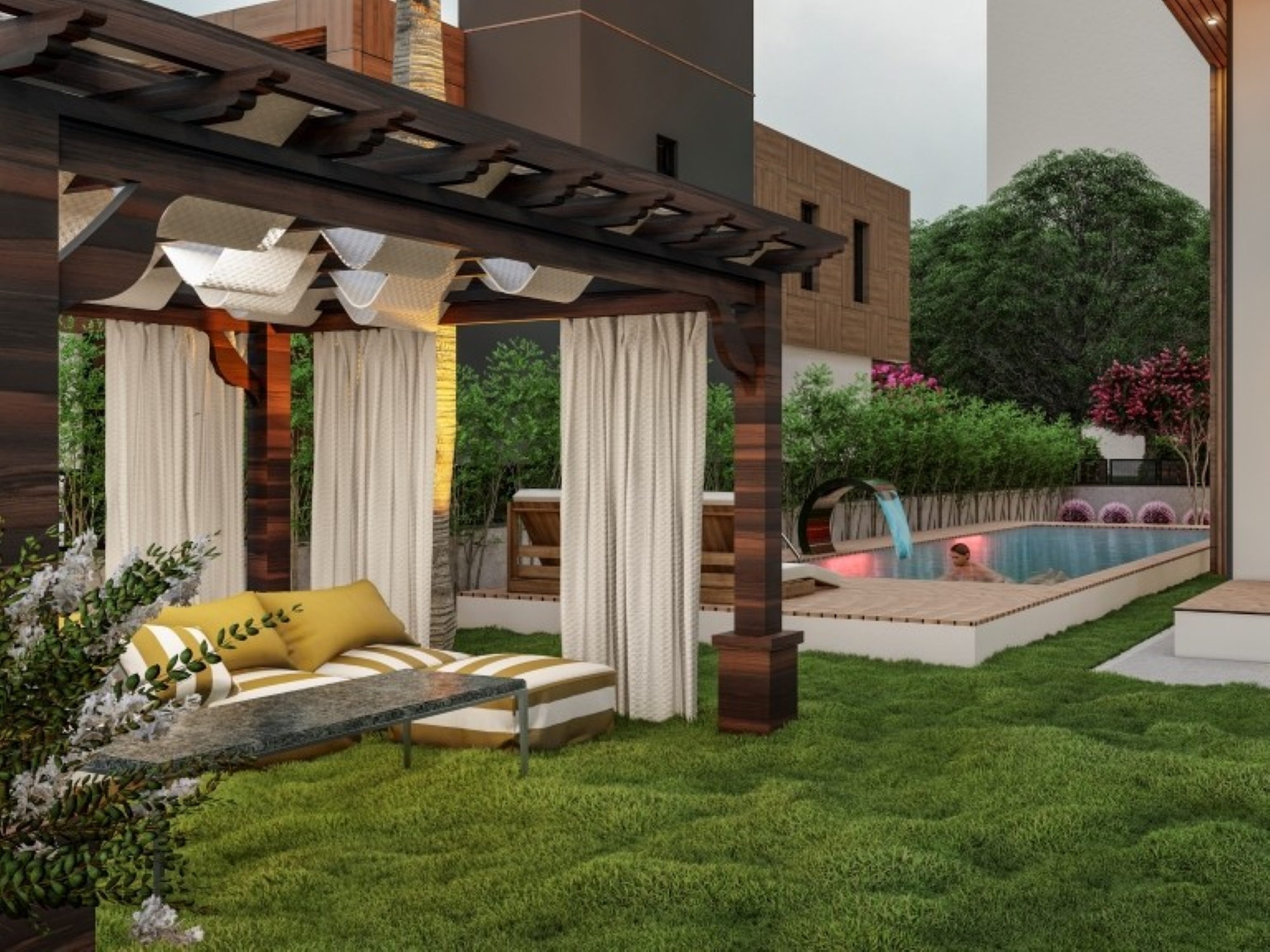Luxury Mountain View Villa in Mersin