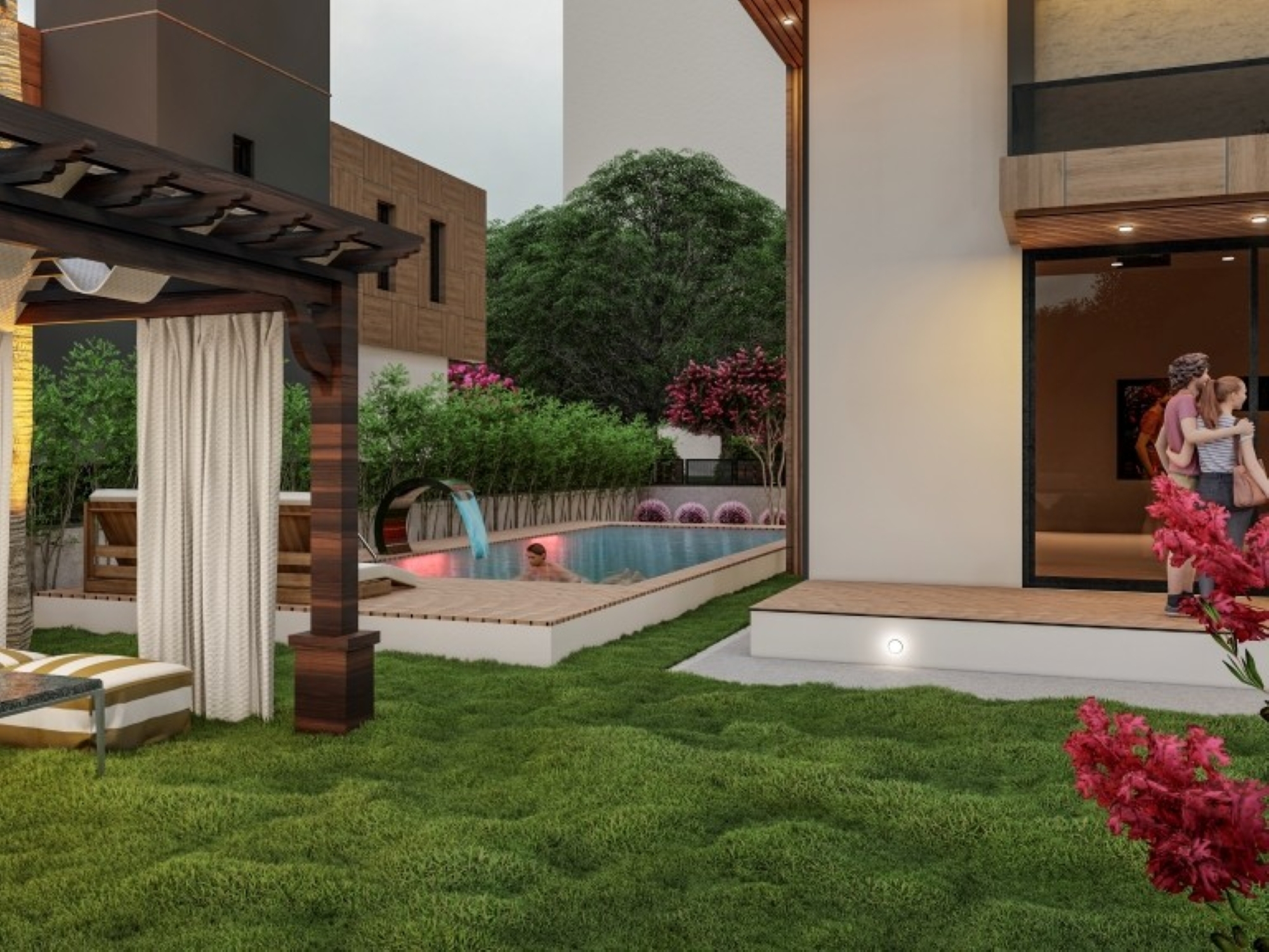 Luxury Mountain View Villa in Mersin