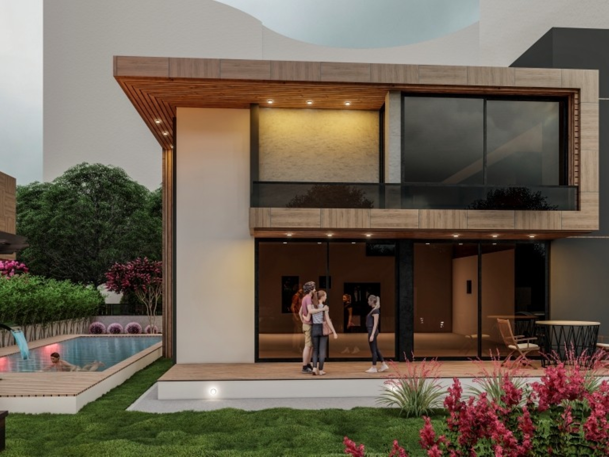 Luxury Mountain View Villa in Mersin