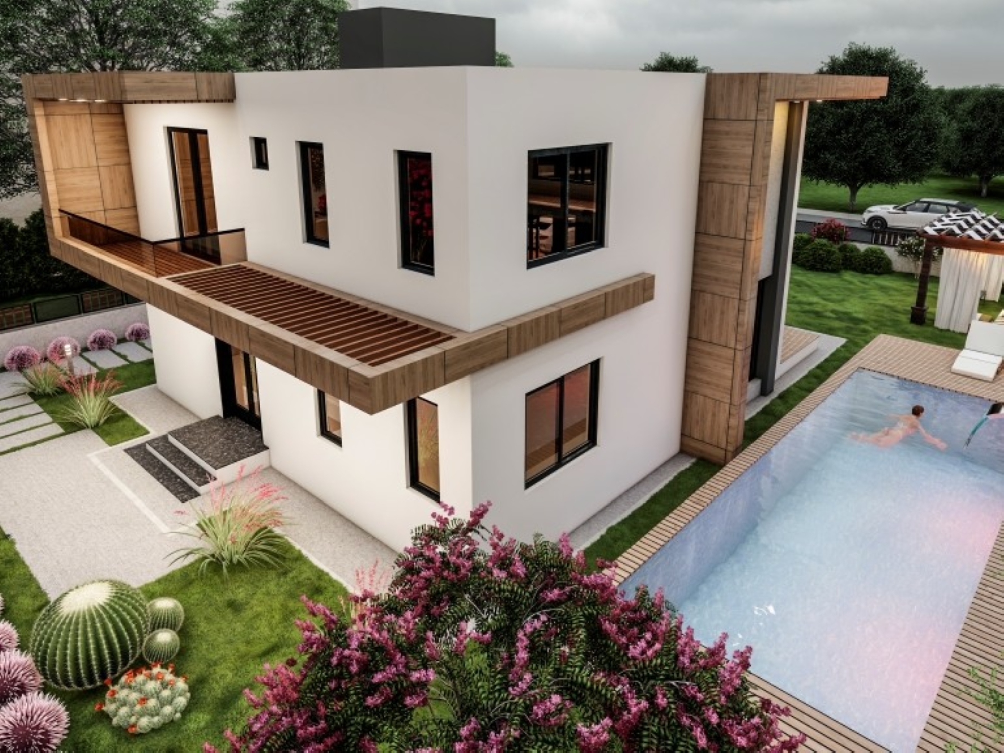 Luxury Mountain View Villa in Mersin