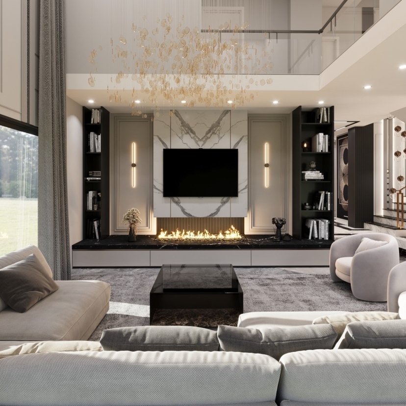 Luxury Mountain View Villa in Mersin