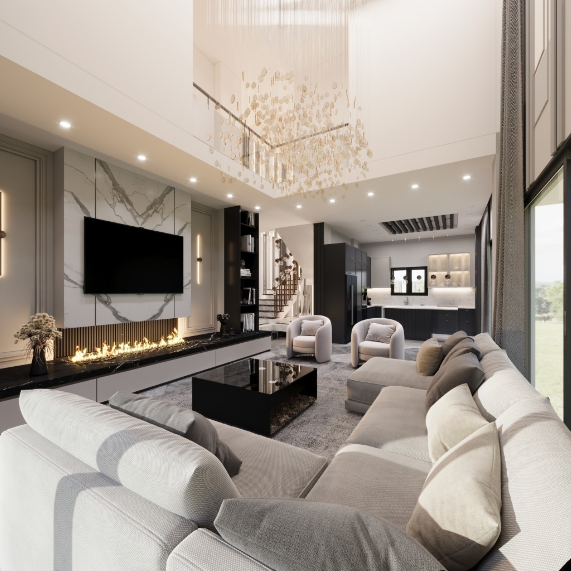 Luxury Mountain View Villa in Mersin