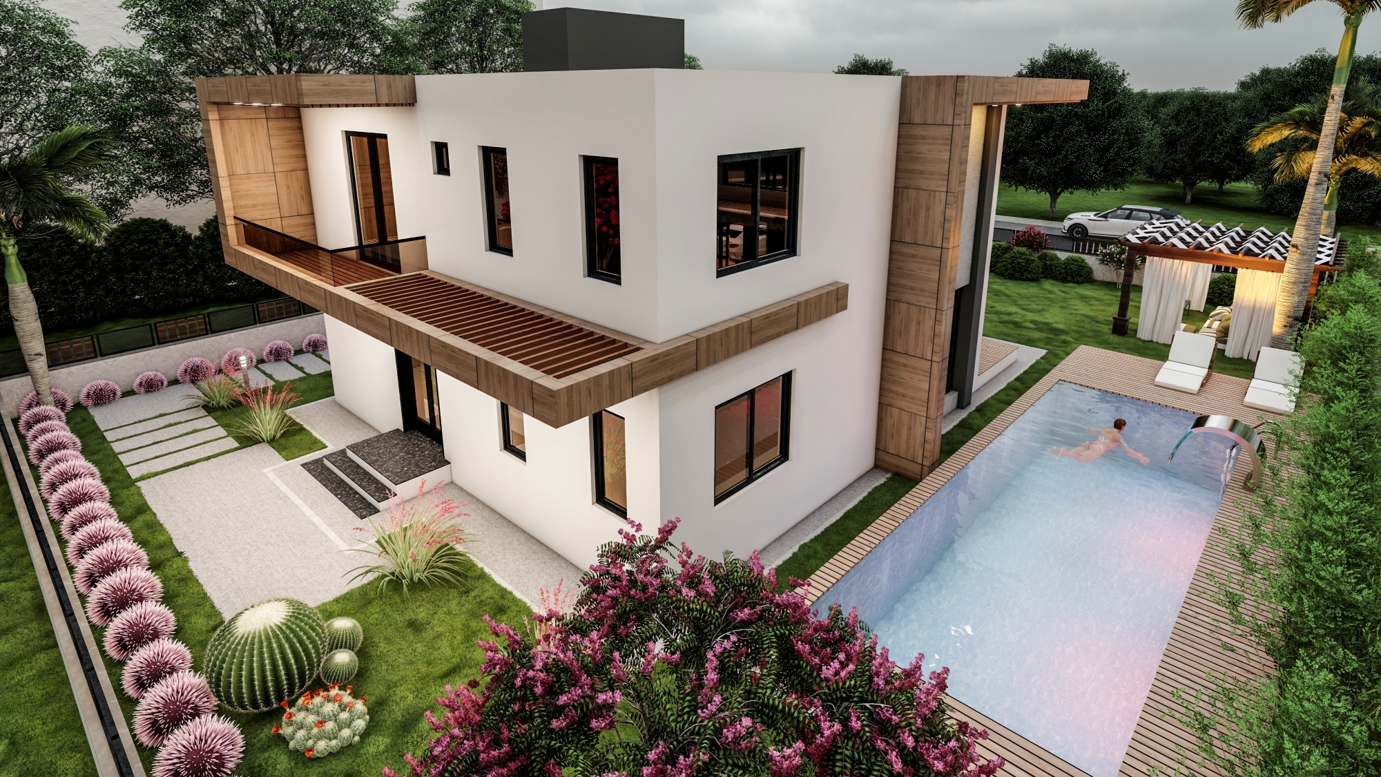 Luxury Mountain View Villa in Mersin