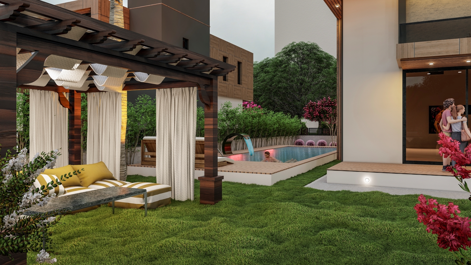 Luxury Mountain View Villa in Mersin