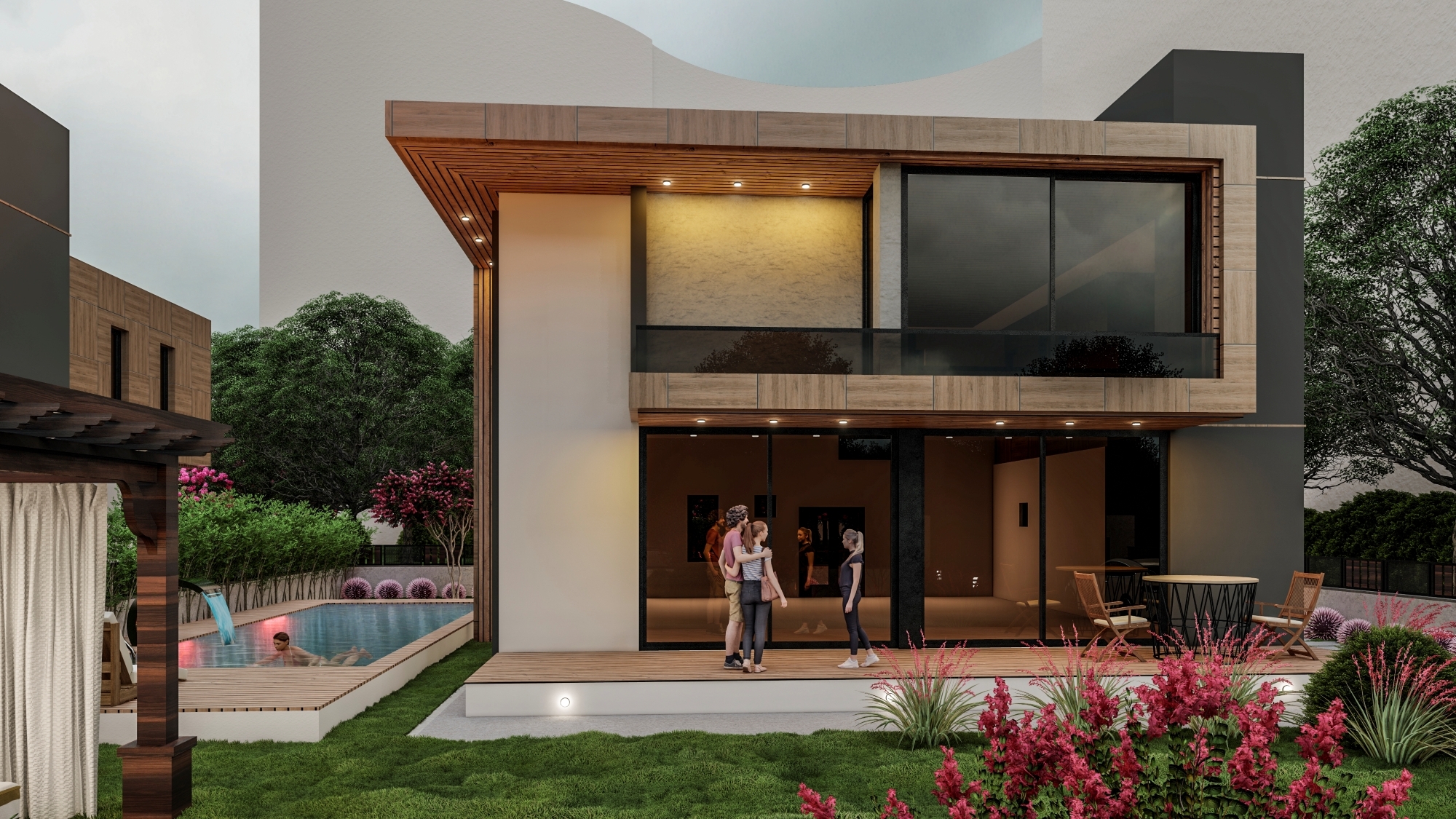 Luxury Mountain View Villa in Mersin