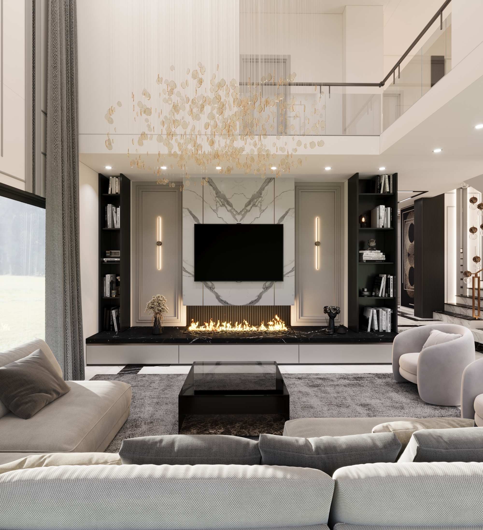 Luxury Mountain View Villa in Mersin