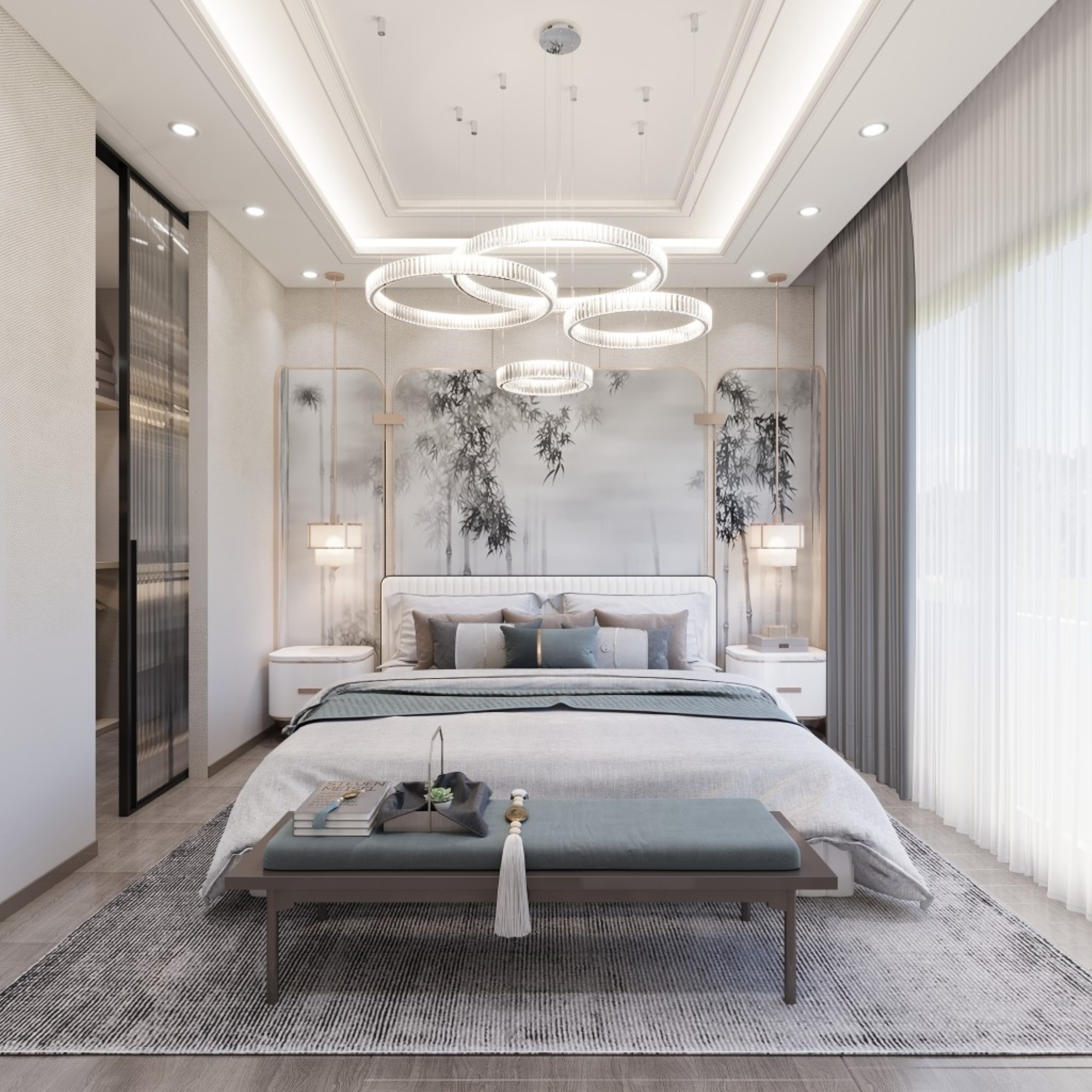 Luxury Mountain View Villa in Mersin