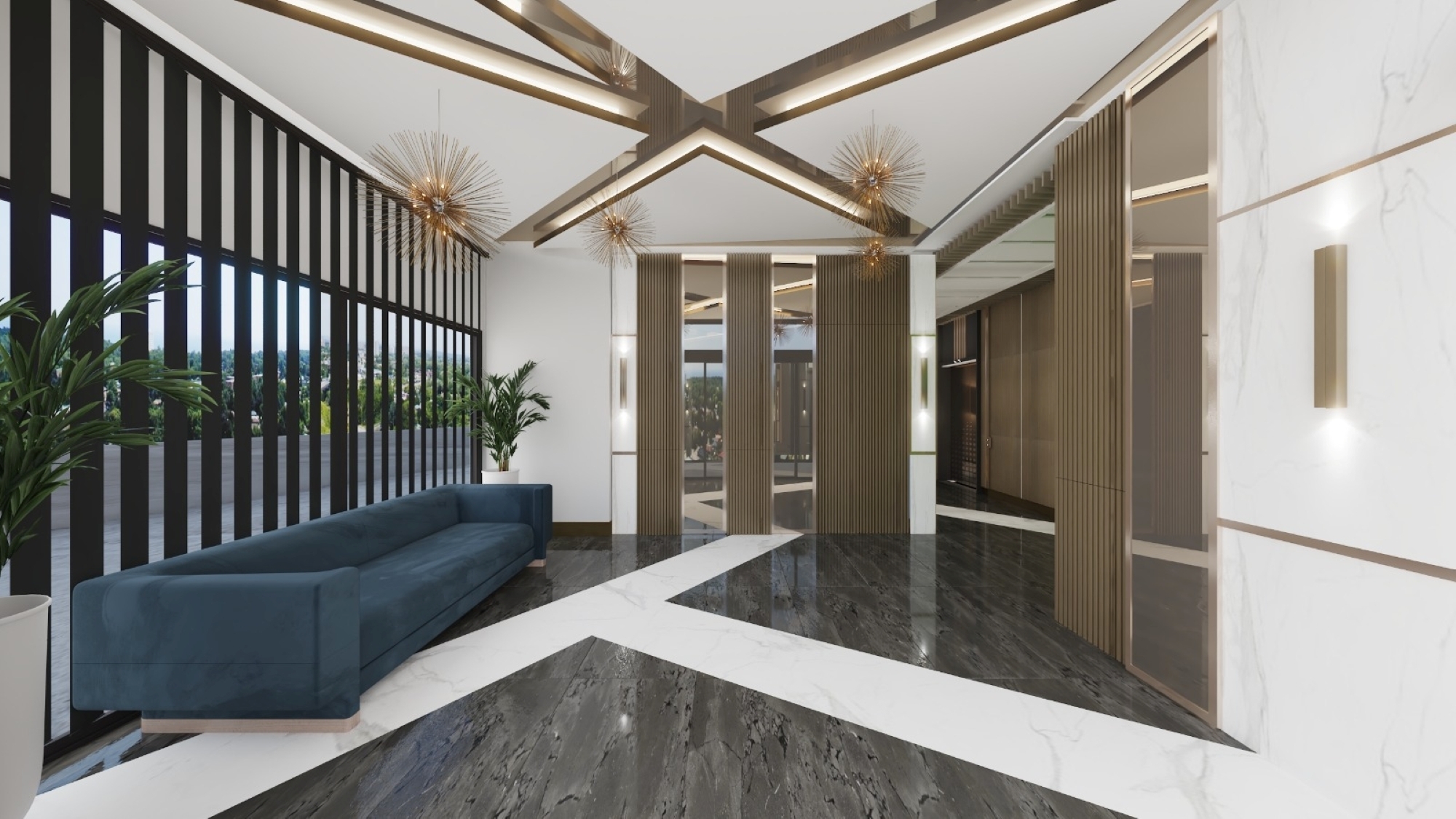 Luxury 1+1 Apartment with Sea and Mountain View in Mersin