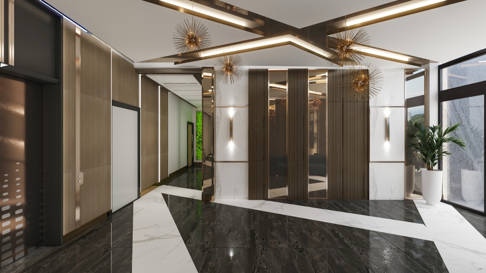 Luxury 1+1 Apartment with Sea and Mountain View in Mersin