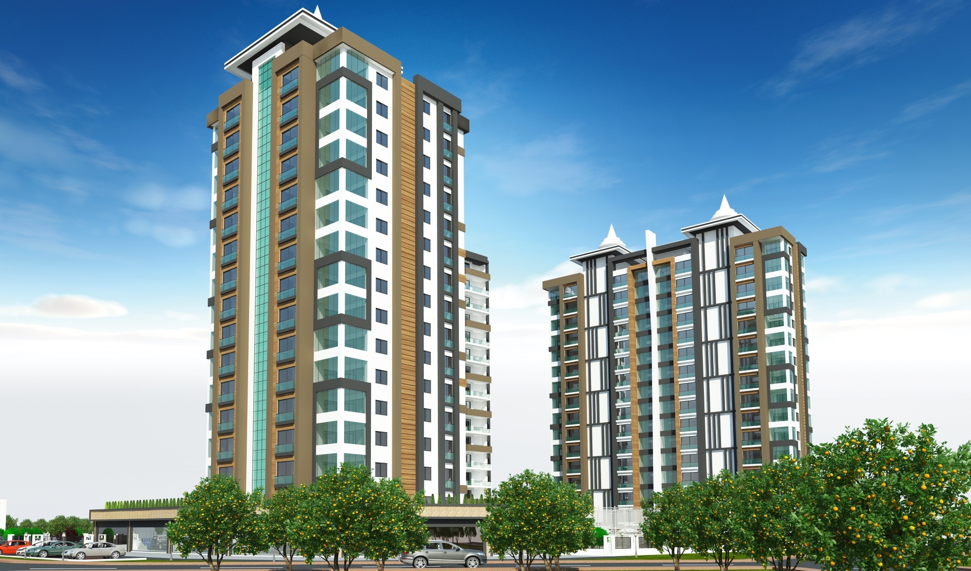 Luxury 4+1 Apartment with Sea and Mountain Views in Mersin-Tece