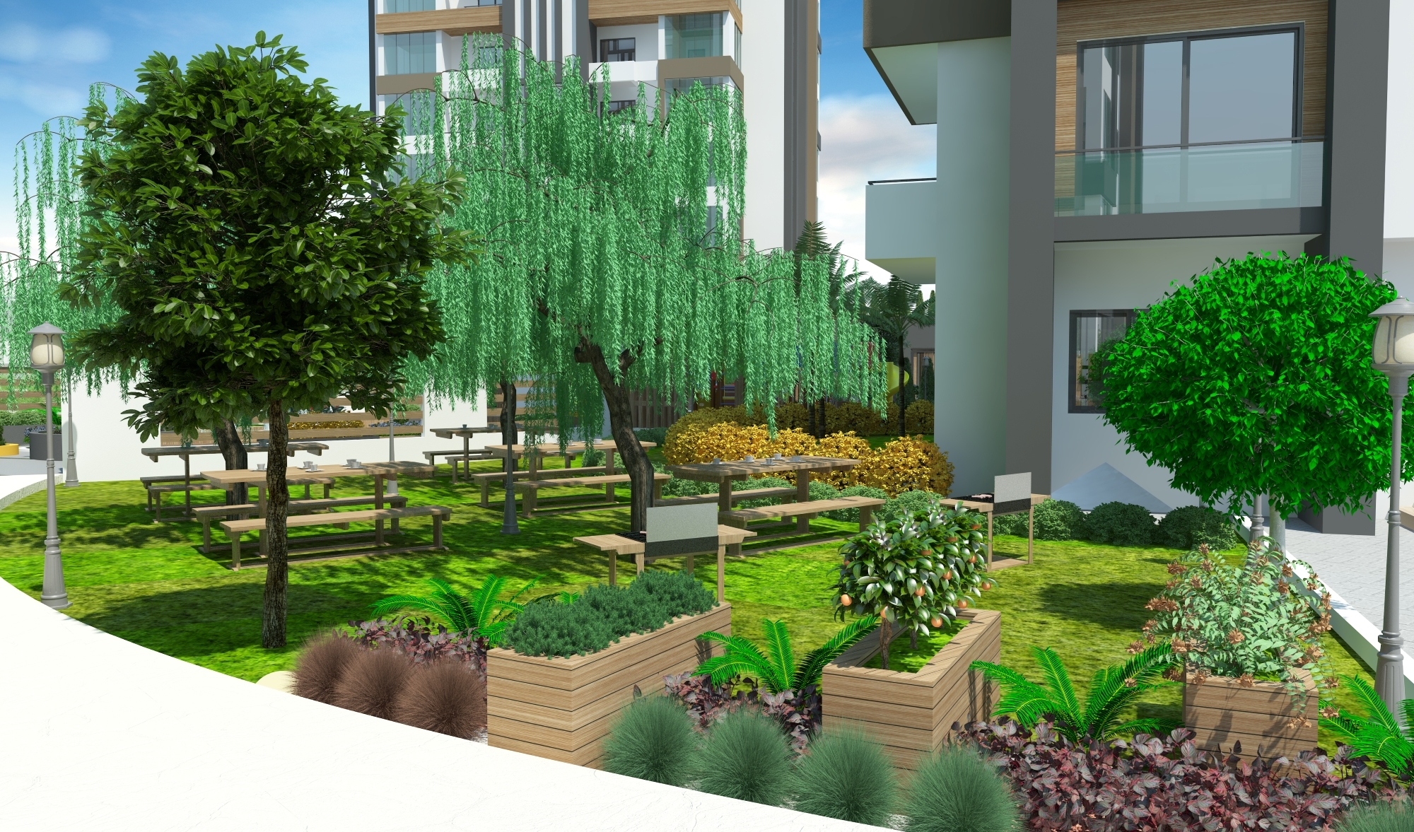 Luxury 4+1 Apartment with Sea and Mountain Views in Mersin-Tece