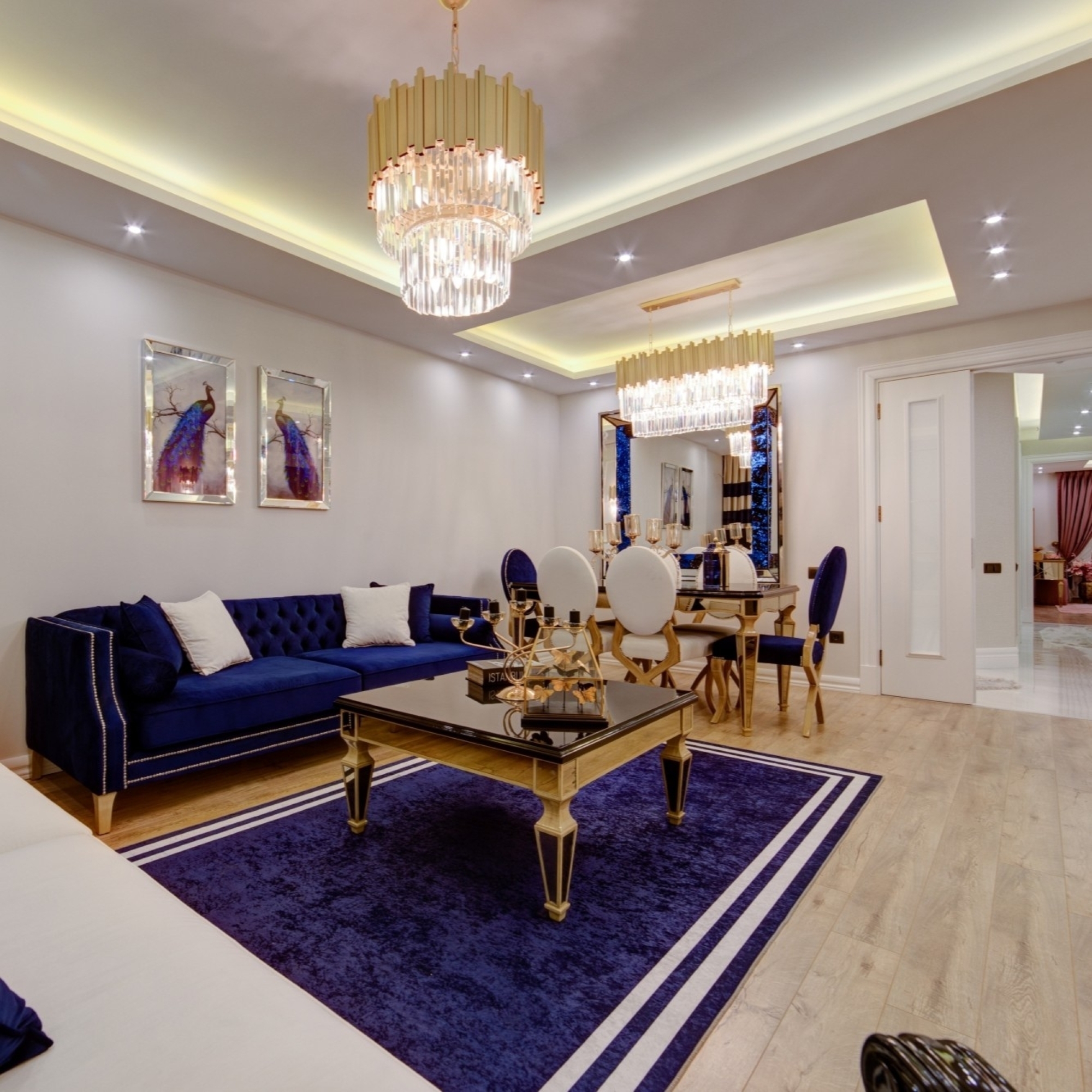 Luxury 4+1 Apartment with Sea and Mountain Views in Mersin-Tece