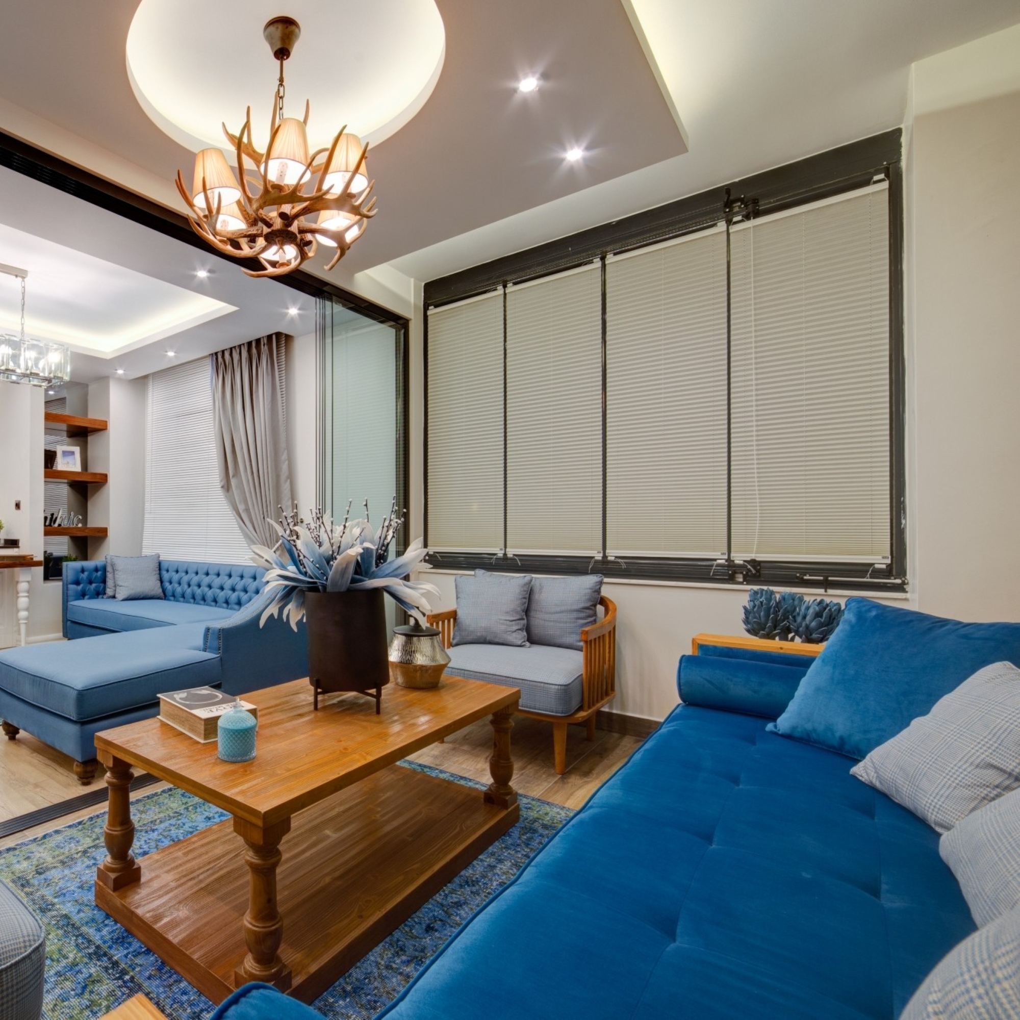 Luxury 4+1 Apartment with Sea and Mountain Views in Mersin-Tece