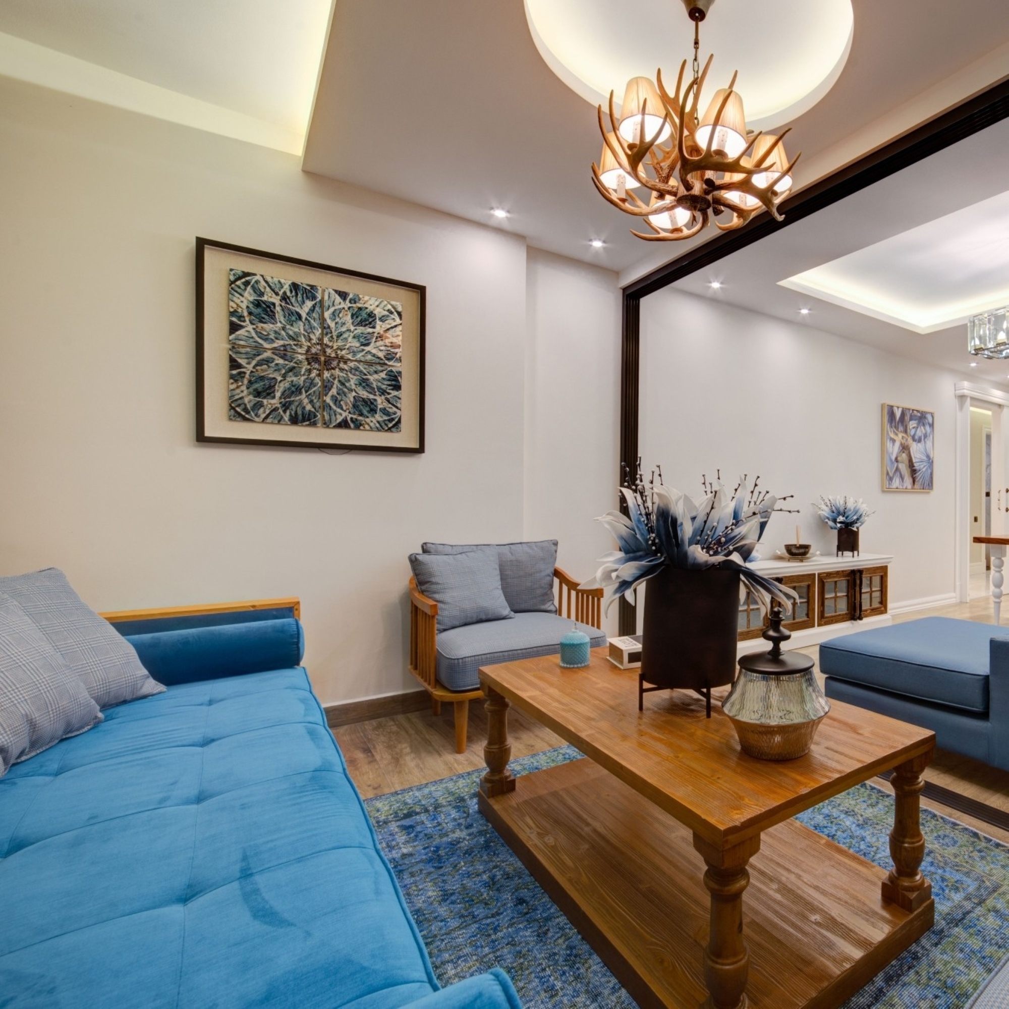 Luxury 4+1 Apartment with Sea and Mountain Views in Mersin-Tece