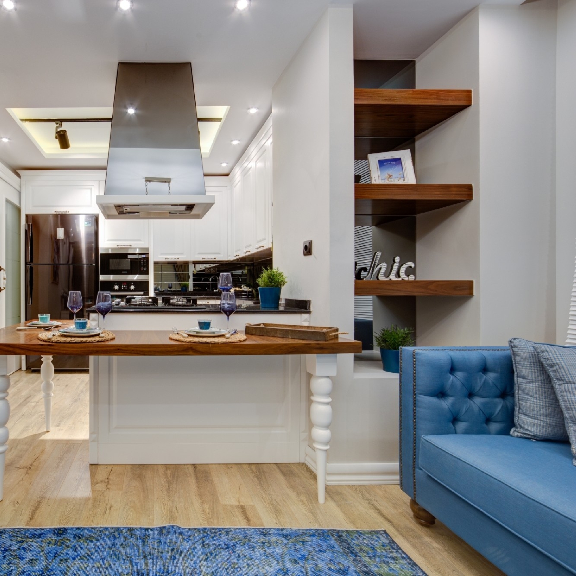 Luxury 4+1 Apartment with Sea and Mountain Views in Mersin-Tece