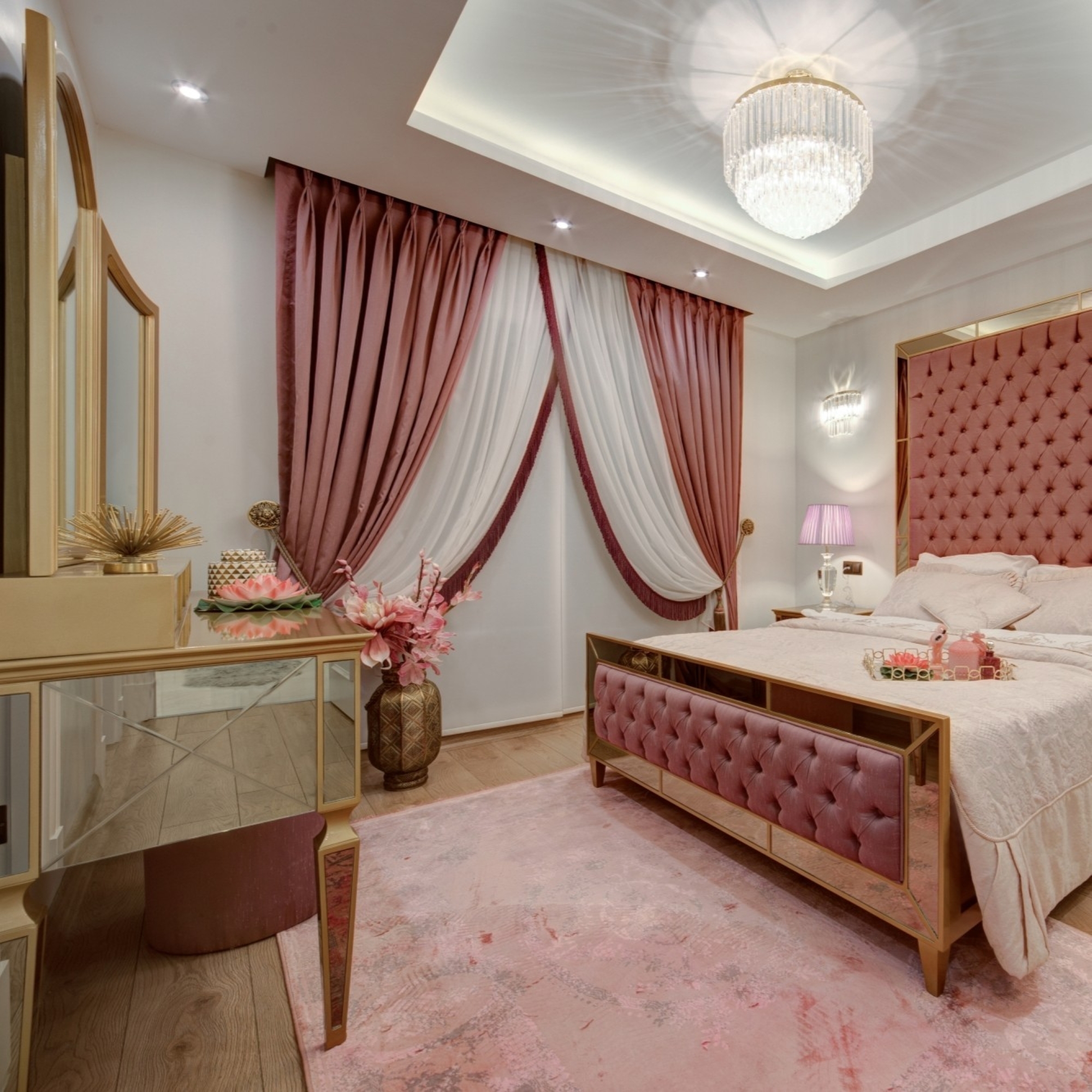 Luxury 4+1 Apartment with Sea and Mountain Views in Mersin-Tece