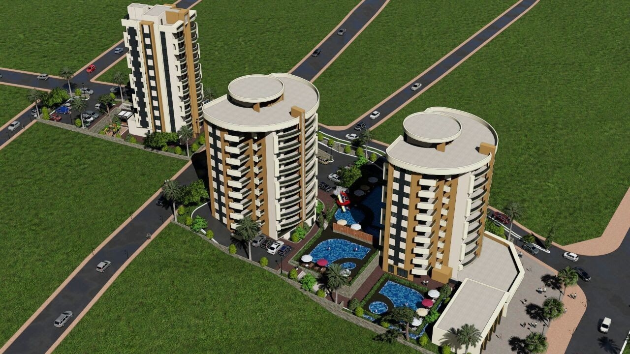 Luxurious 2+2 Apartment with Sea and Mountain Views, Mersin - Ayaş