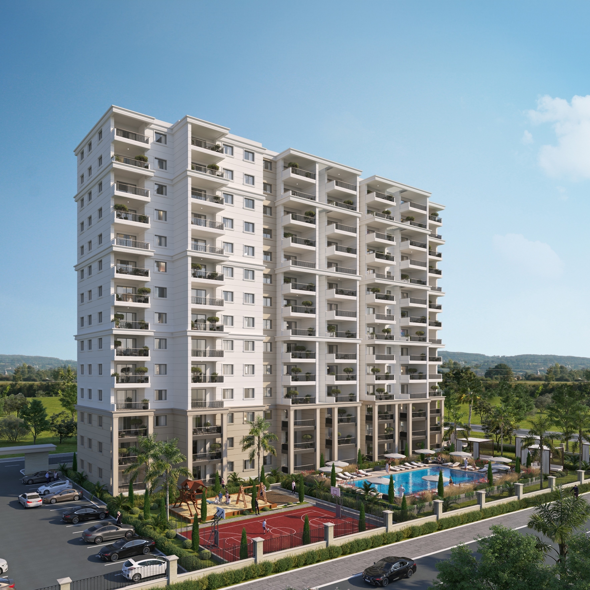 Modern 1+1 Apartment with Mountain View, Mersin-Arpaçbahşiş