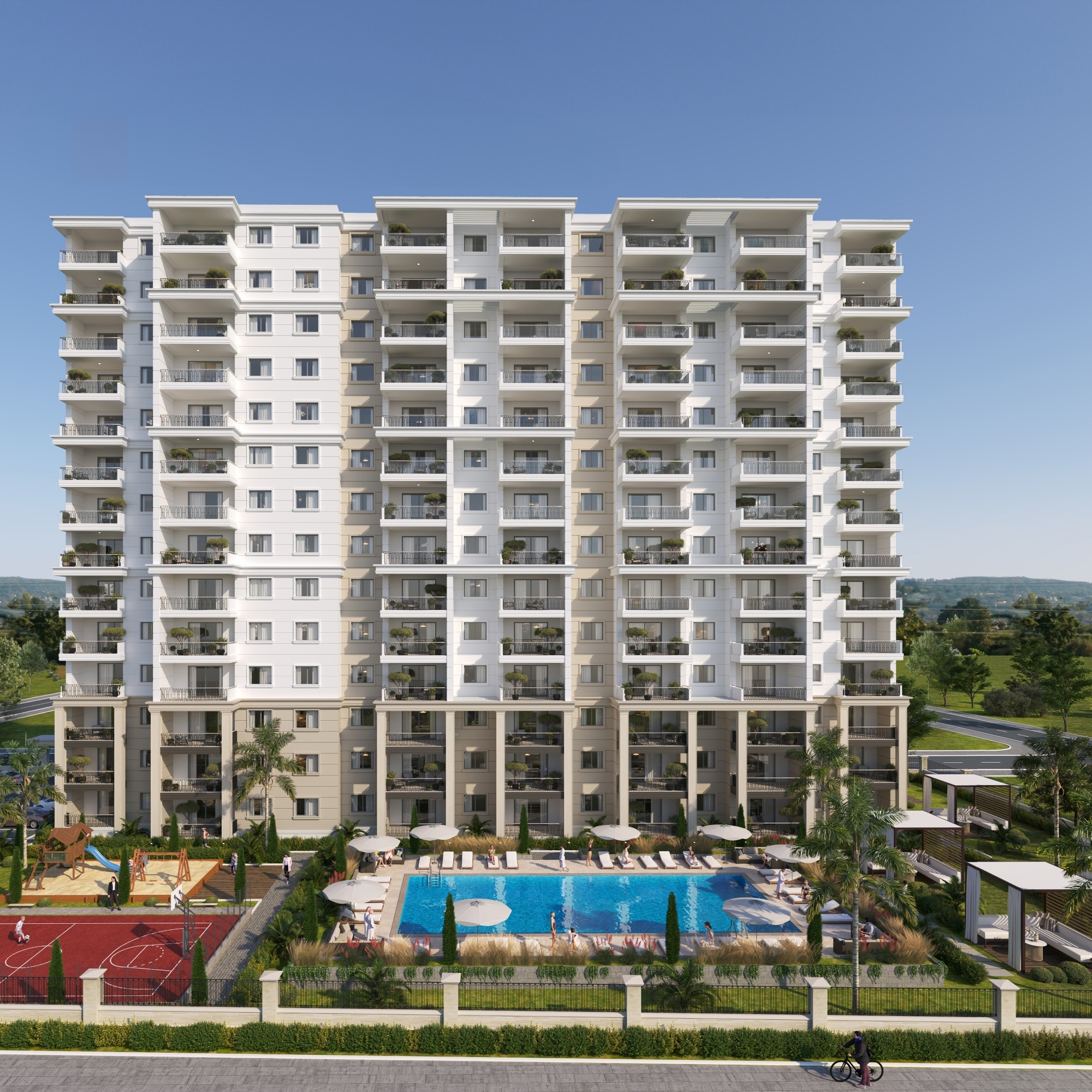 Modern 1+1 Apartment with Mountain View, Mersin-Arpaçbahşiş