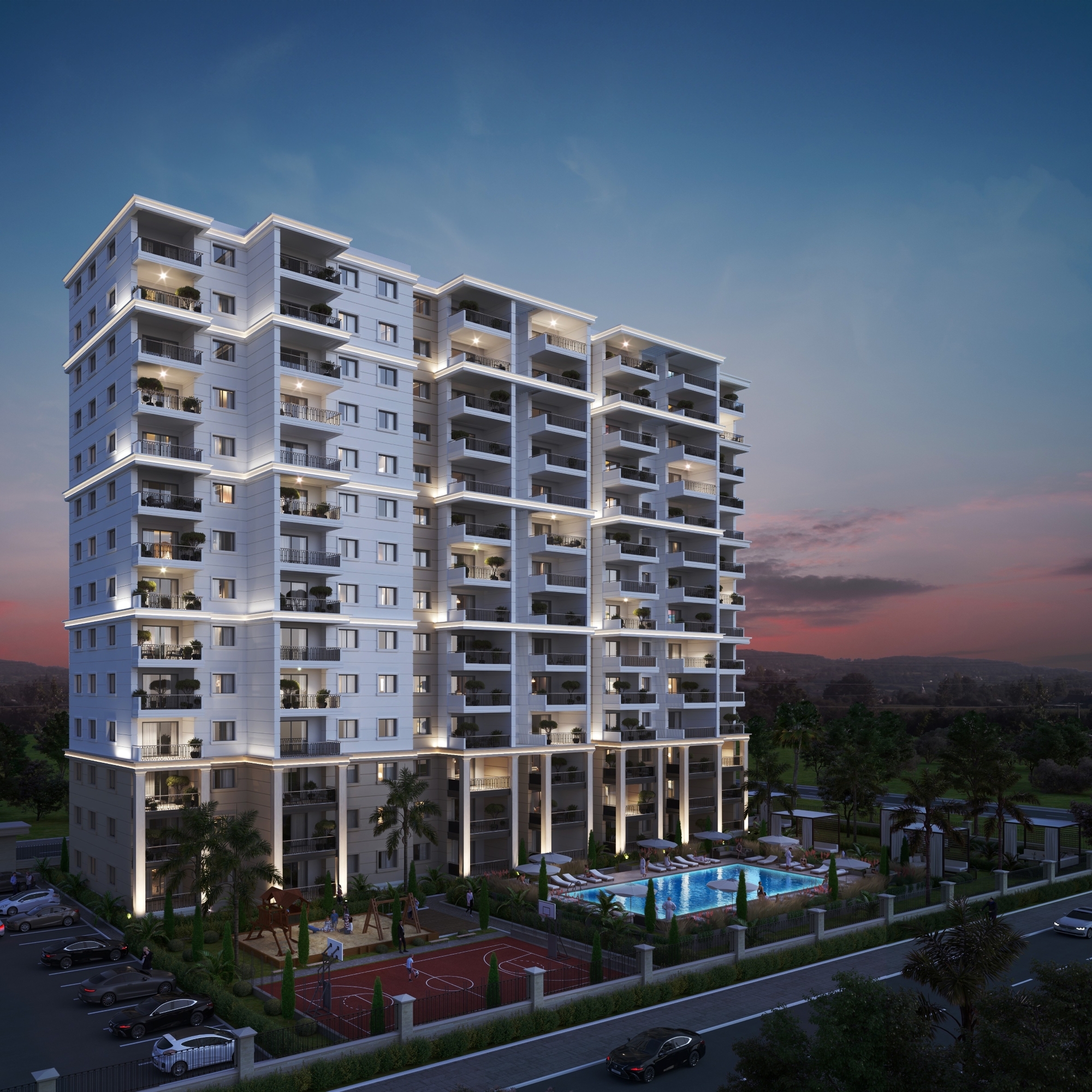 Modern 1+1 Apartment with Mountain View, Mersin-Arpaçbahşiş