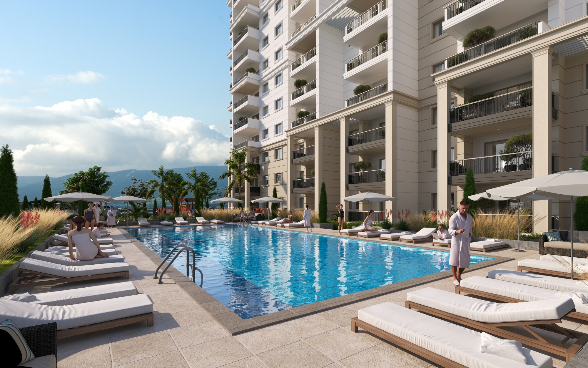 Modern 1+1 Apartment with Mountain View, Mersin-Arpaçbahşiş