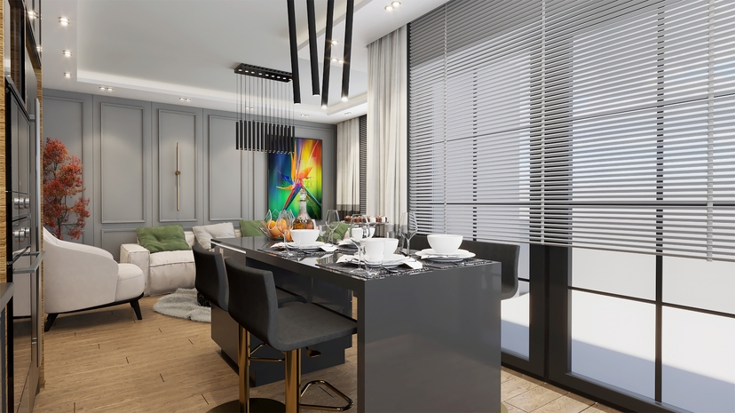 Modern 1+1 Apartment with Mountain View, Mersin-Arpaçbahşiş