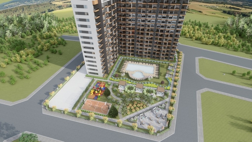Luxury 2+1 Apartment with Mountain View, Mersin