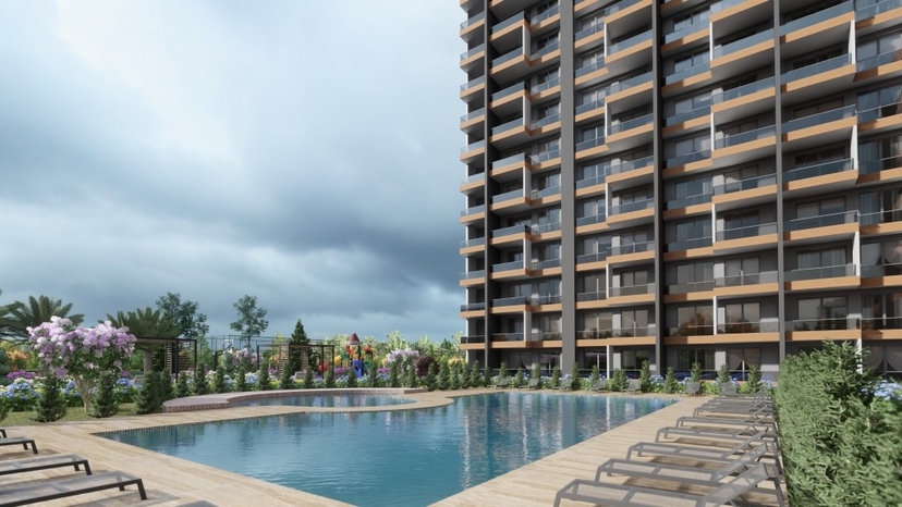 Luxury 2+1 Apartment with Mountain View, Mersin