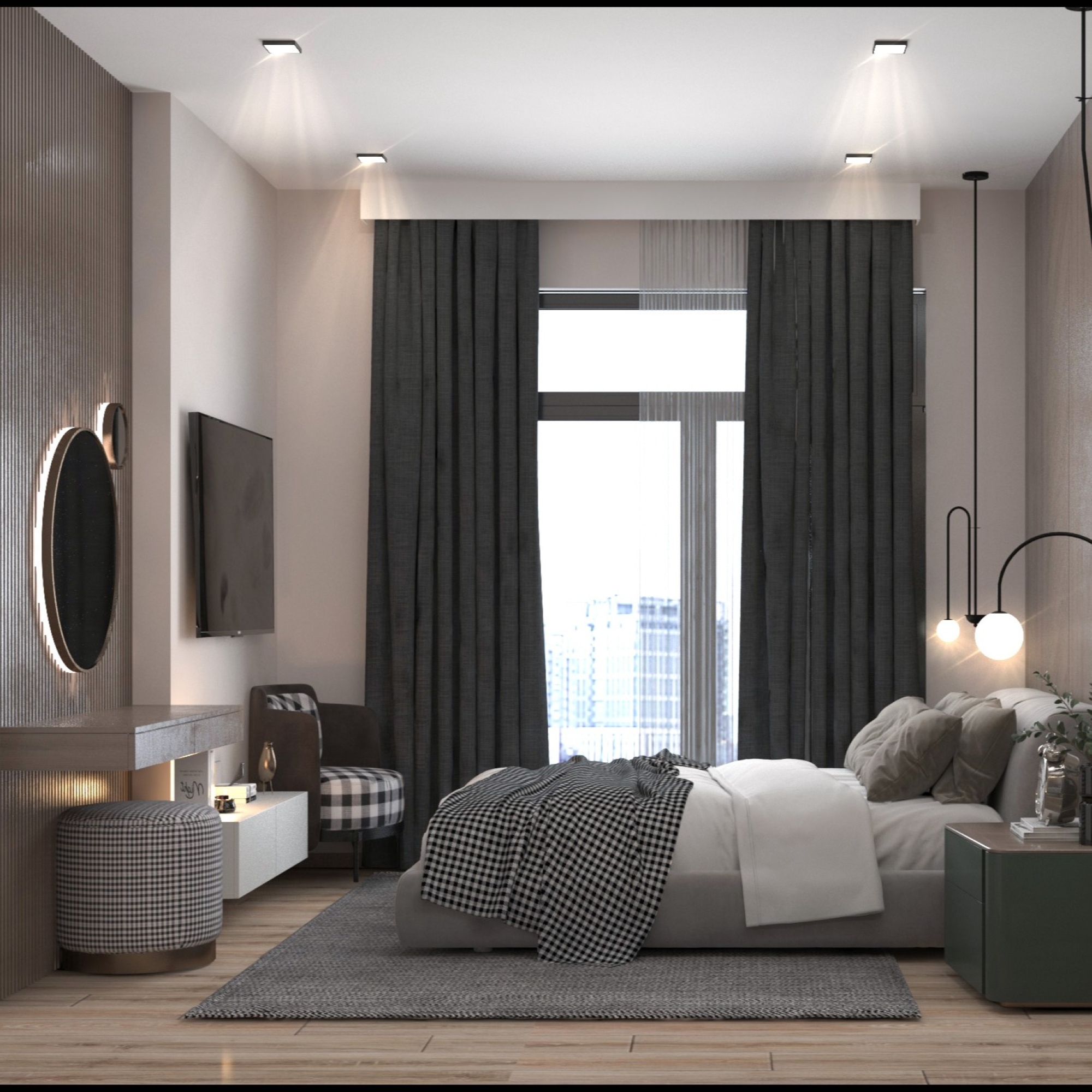 Luxury 1+1 Apartment with Pool and Fitness Facilities in Mersin