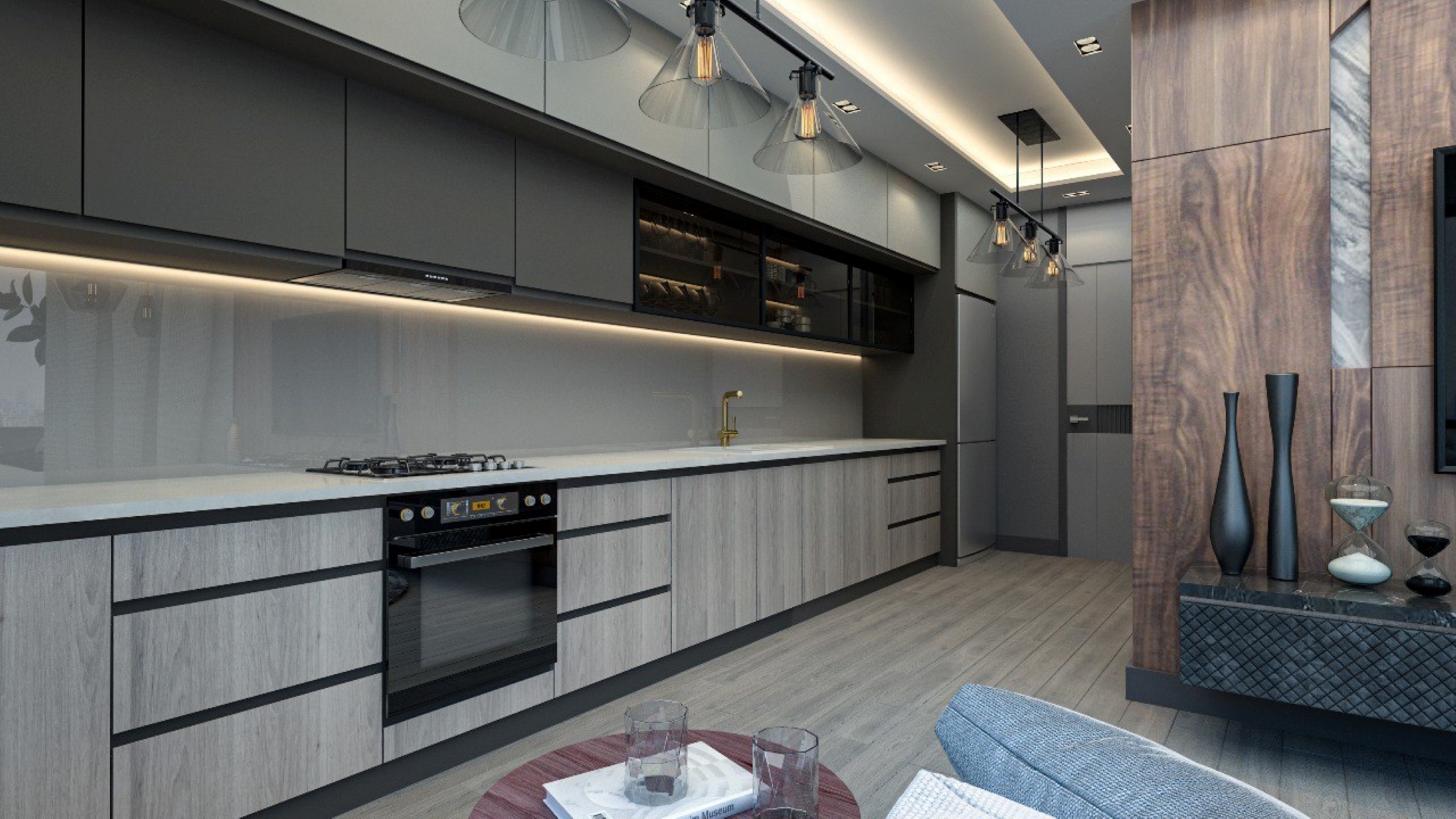 Luxury 1+1 Apartment with Mountain Views, MERSIN