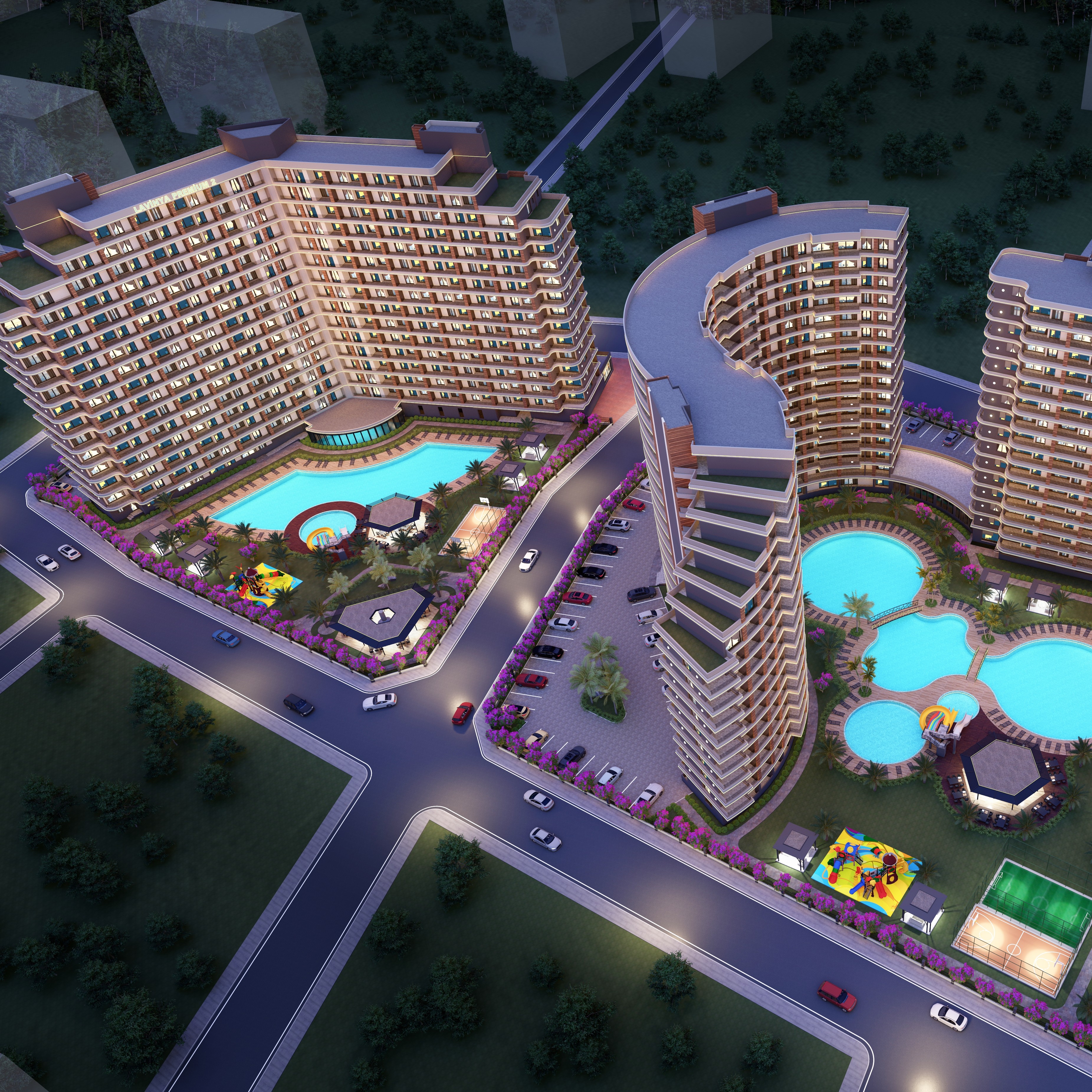Mountain View 2+1 Apartment in Tomuk, Mersin