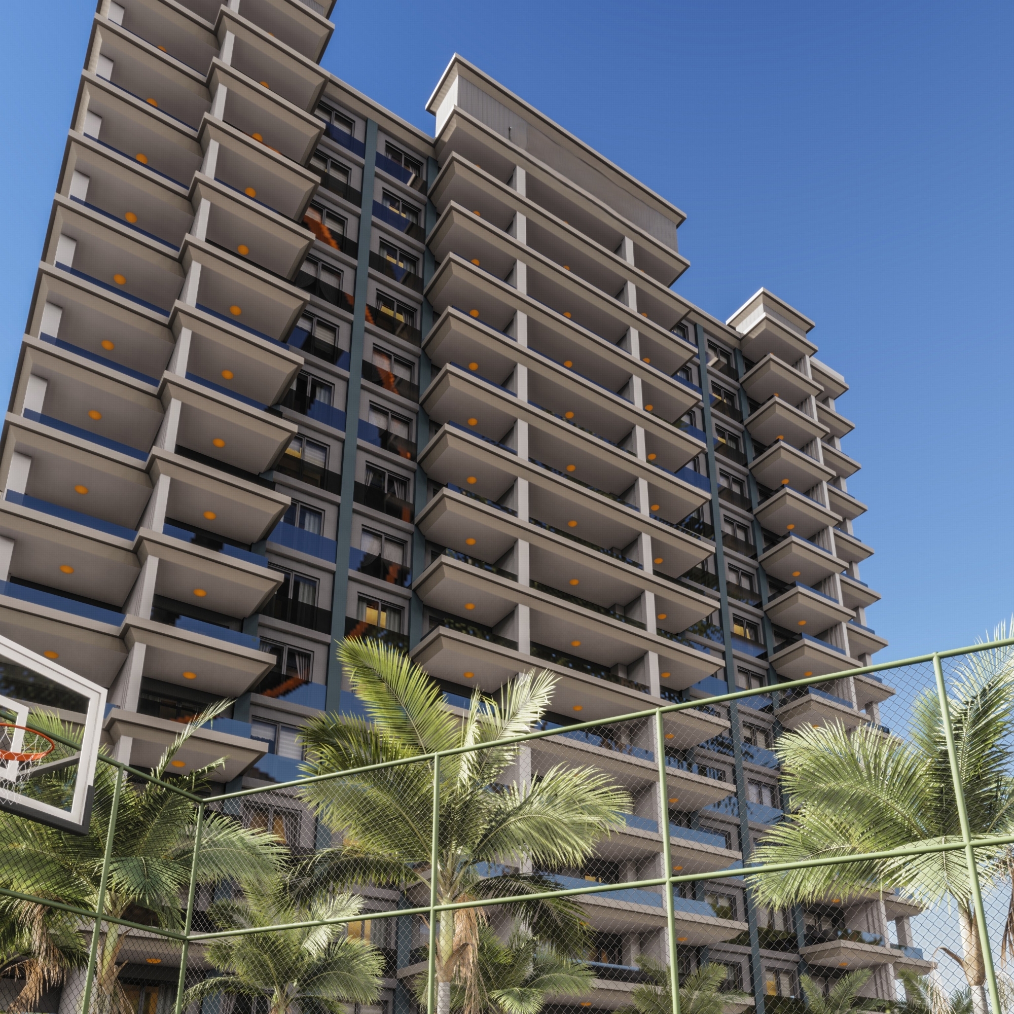 Luxury 1+1 Apartment with Sea and Mountain Views in Cesmeli, Mersin