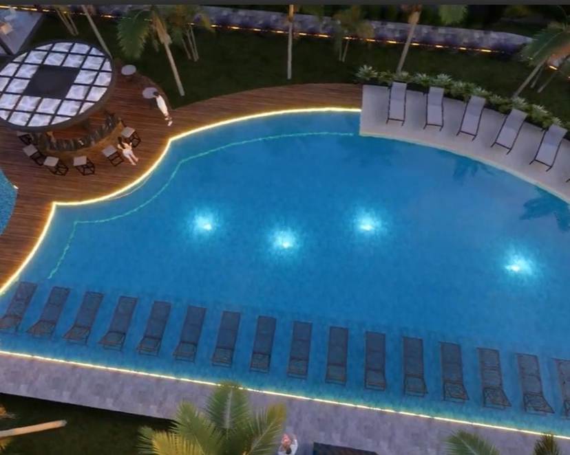 Luxury 1+1 Apartment with Sea and Mountain Views in Cesmeli, Mersin