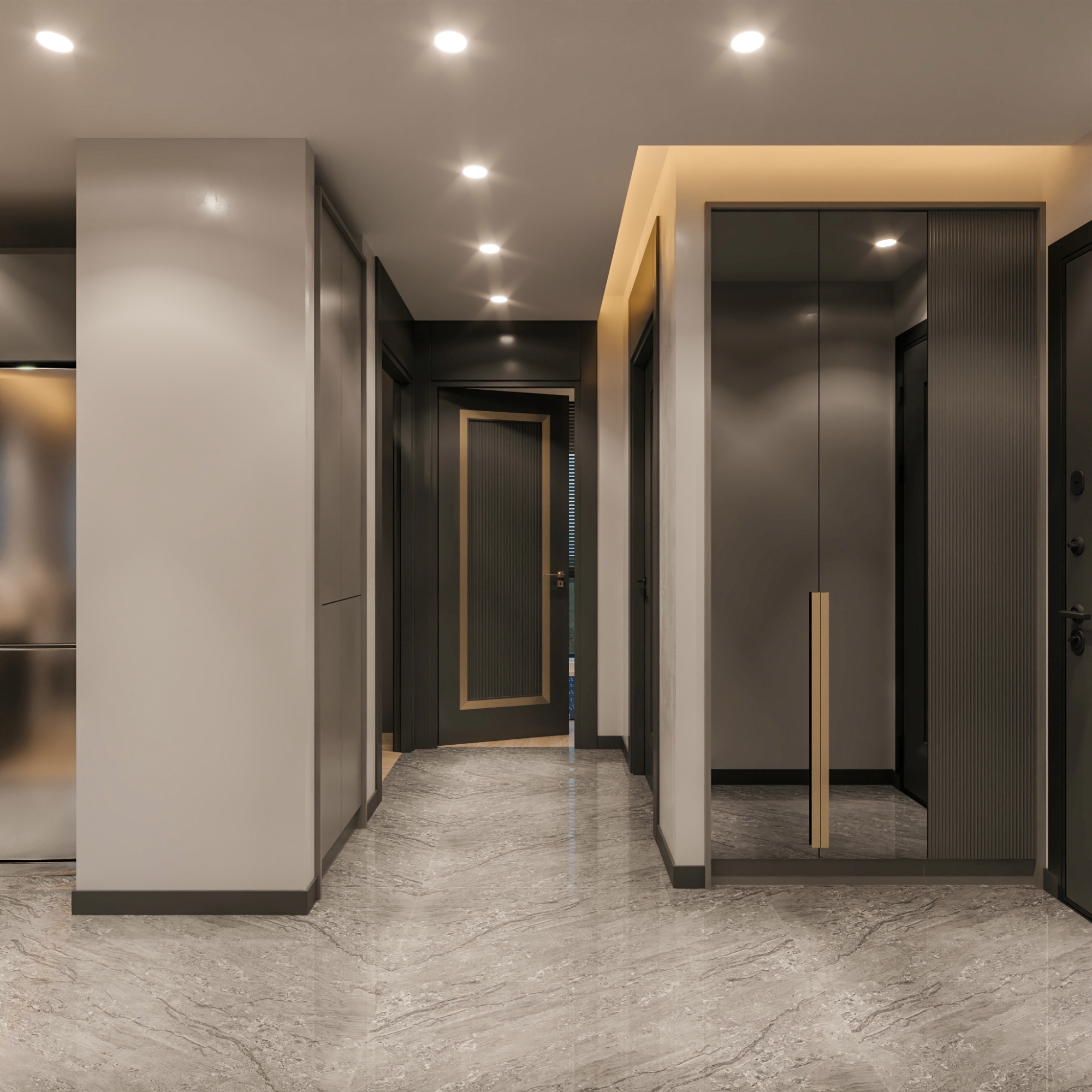 Luxury 1+1 Apartment with Sea and Mountain Views in Cesmeli, Mersin