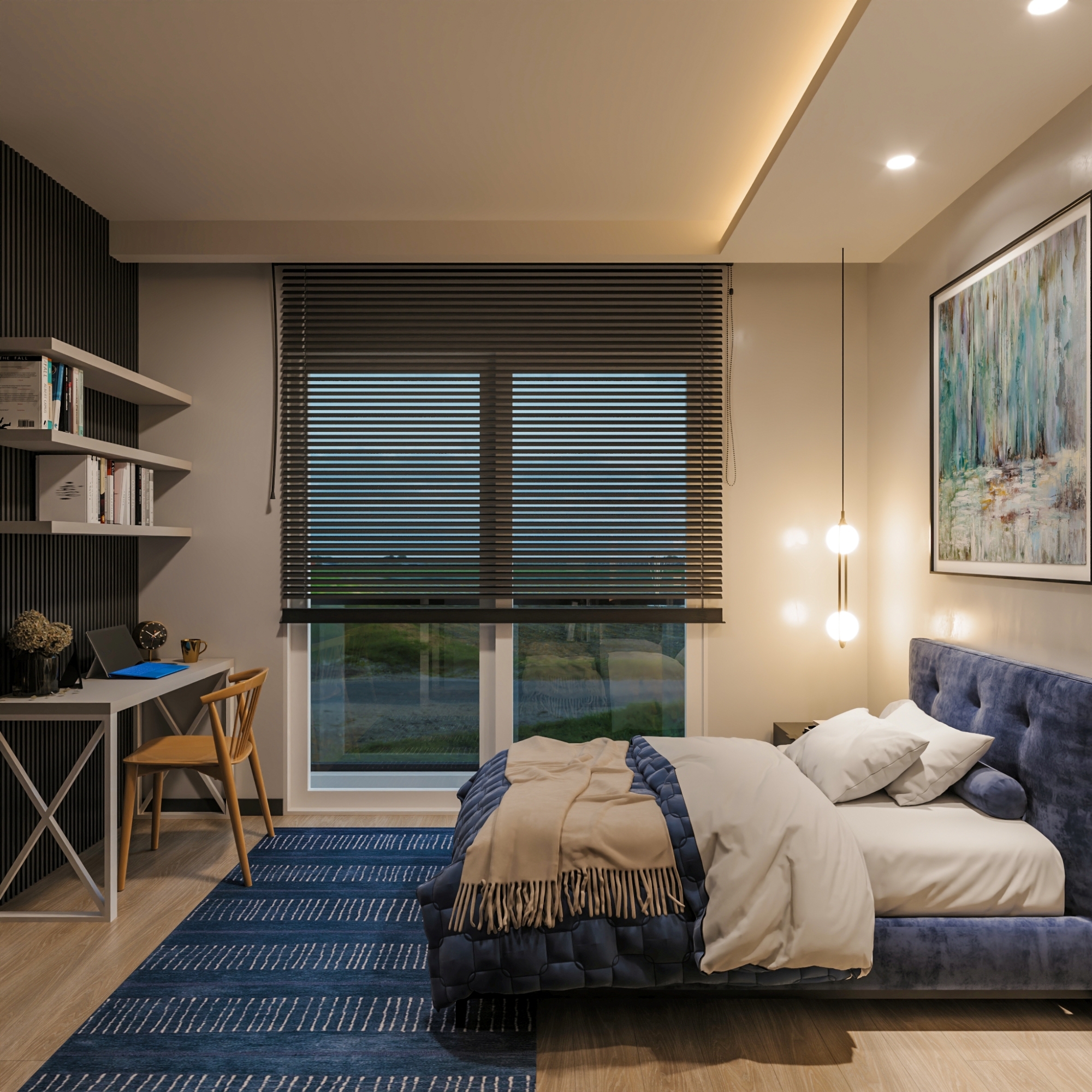 Luxury 1+1 Apartment with Sea and Mountain Views in Cesmeli, Mersin