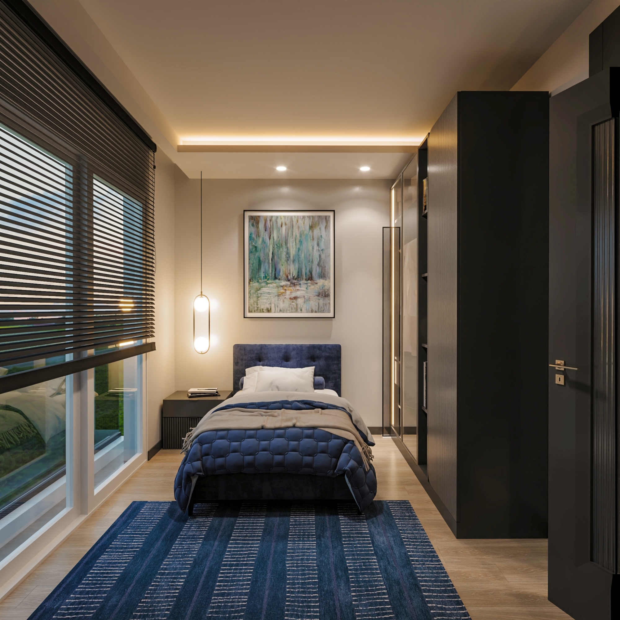 Luxury 1+1 Apartment with Sea and Mountain Views in Cesmeli, Mersin