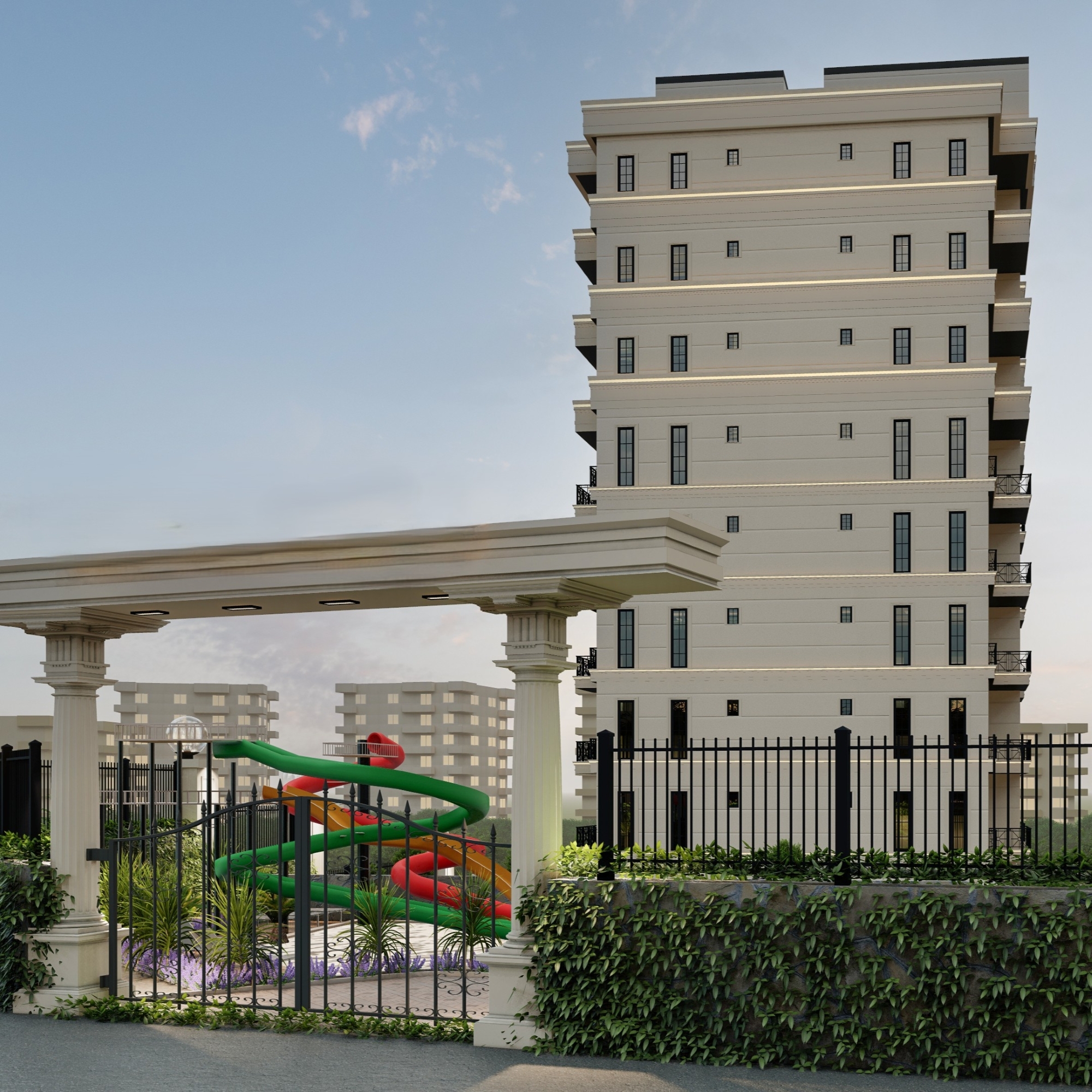 Luxury 1+1 Apartment with Sea and Mountain Views in Ayas, Mersin