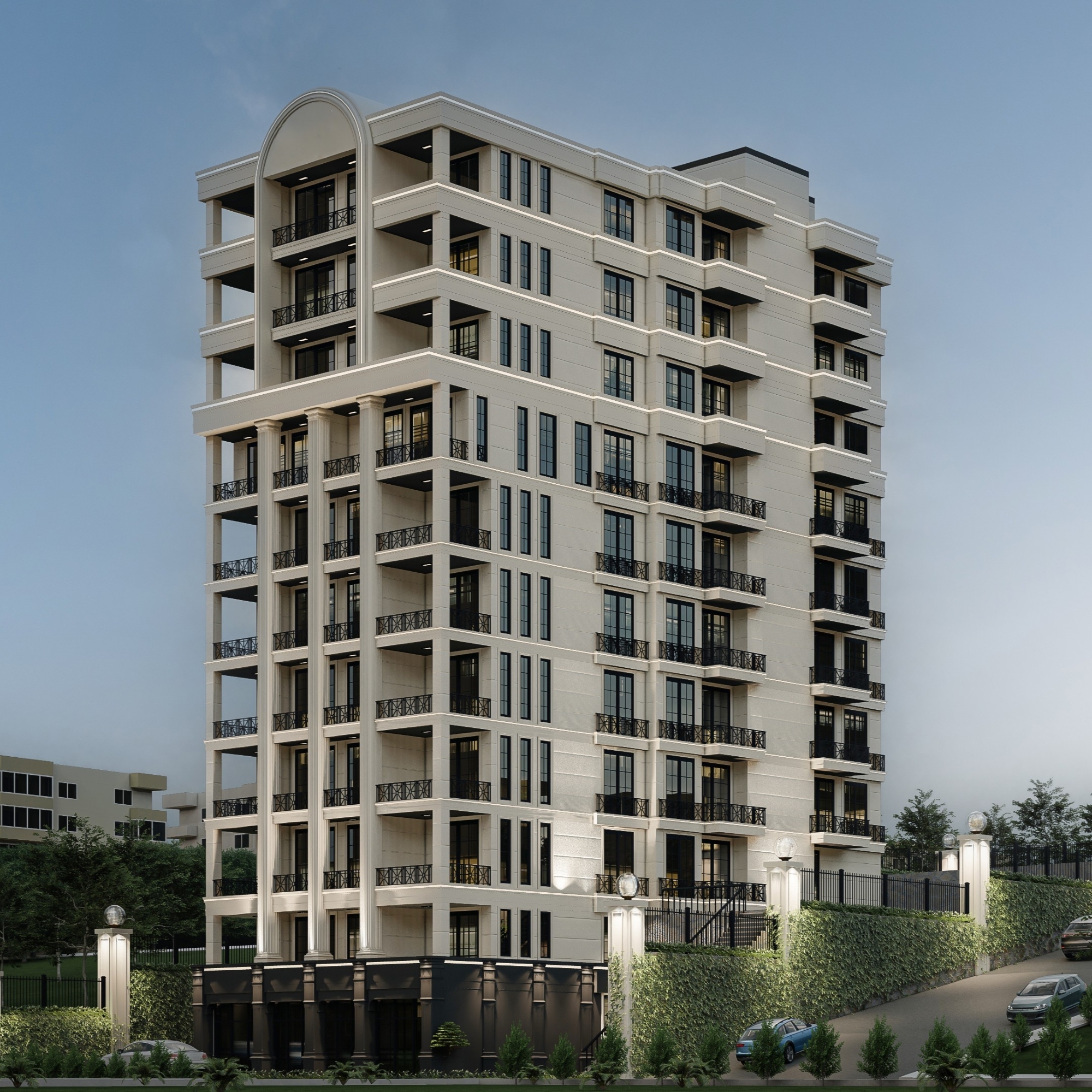 Luxury 1+1 Apartment with Sea and Mountain Views in Ayas, Mersin