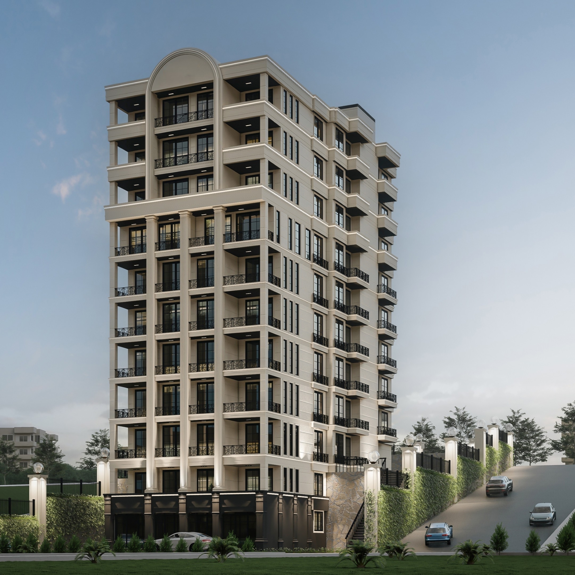 Luxury 1+1 Apartment with Sea and Mountain Views in Ayas, Mersin