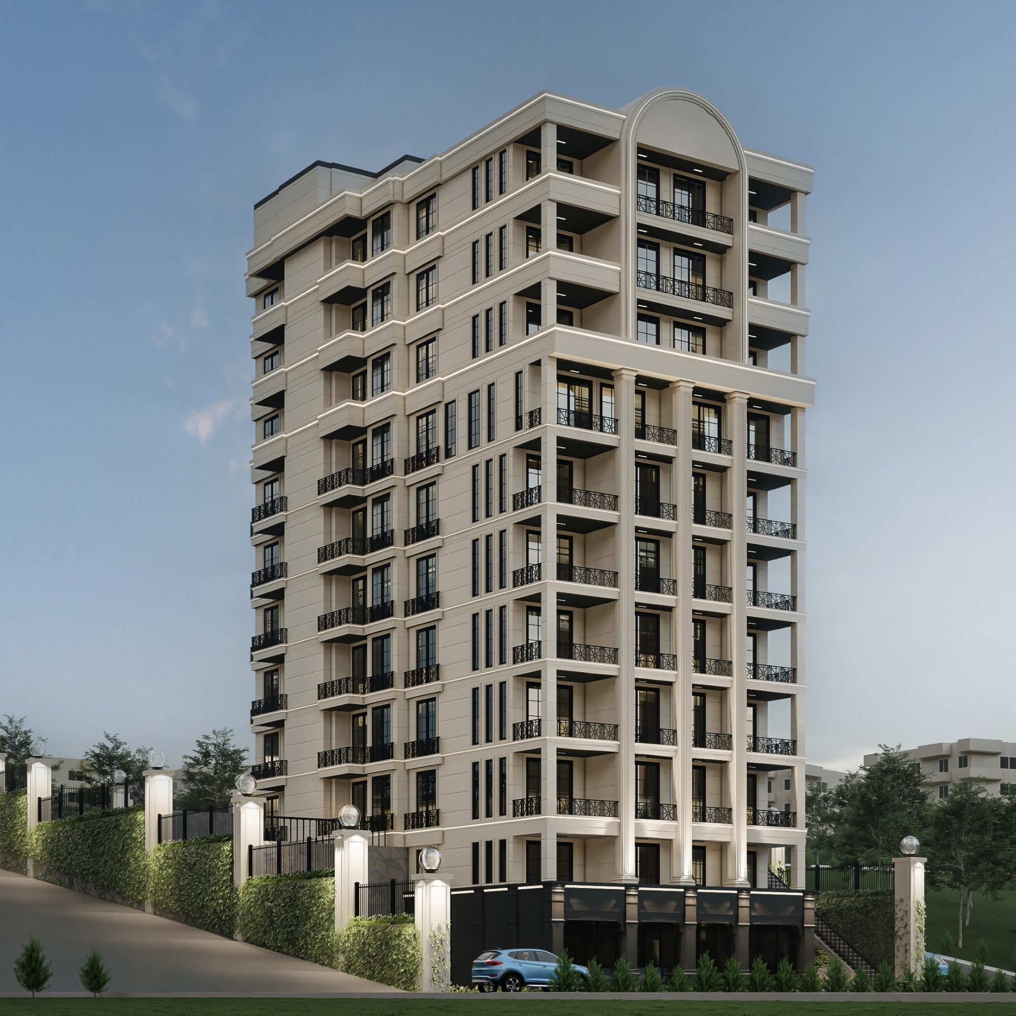 Luxury 1+1 Apartment with Sea and Mountain Views in Ayas, Mersin