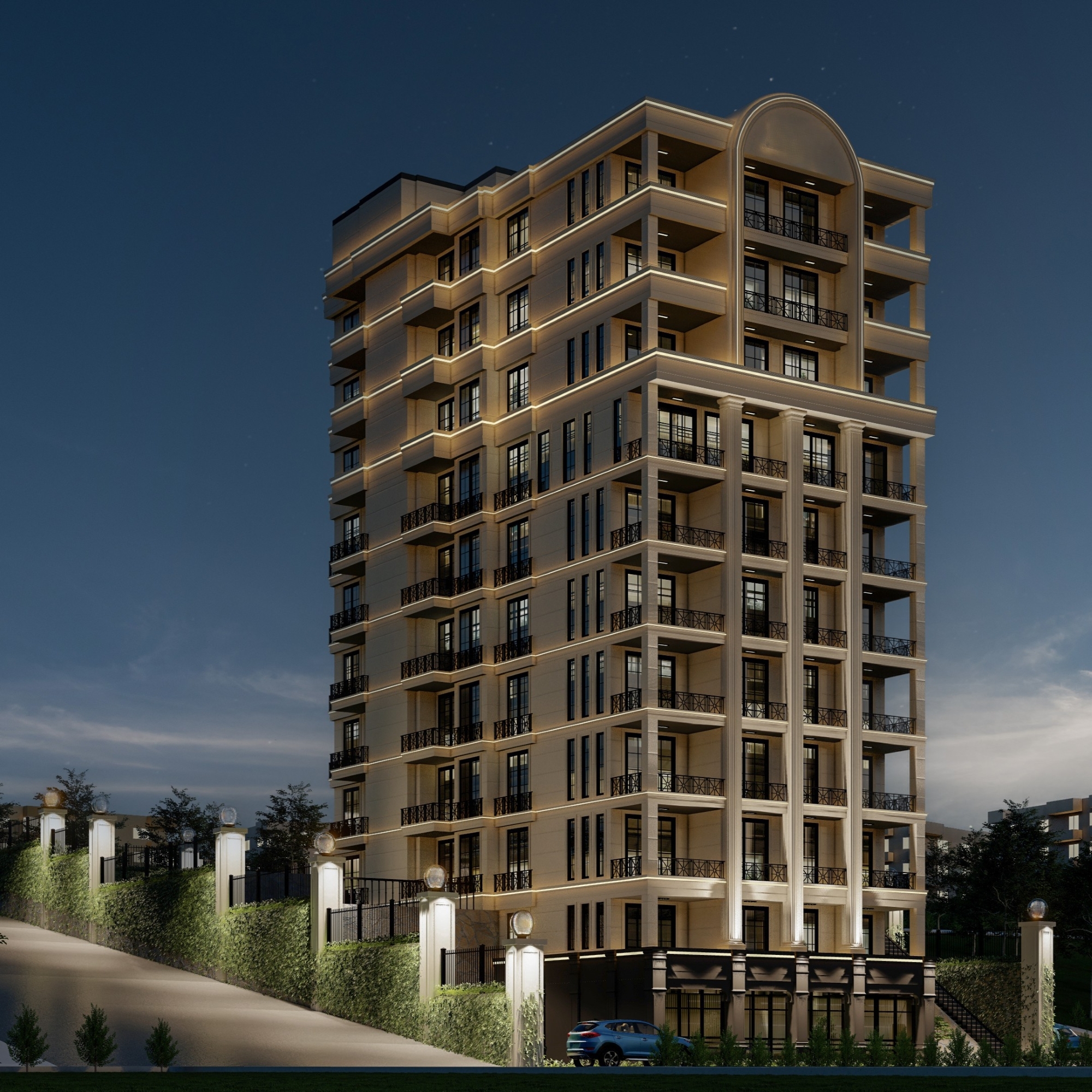 Luxury 1+1 Apartment with Sea and Mountain Views in Ayas, Mersin