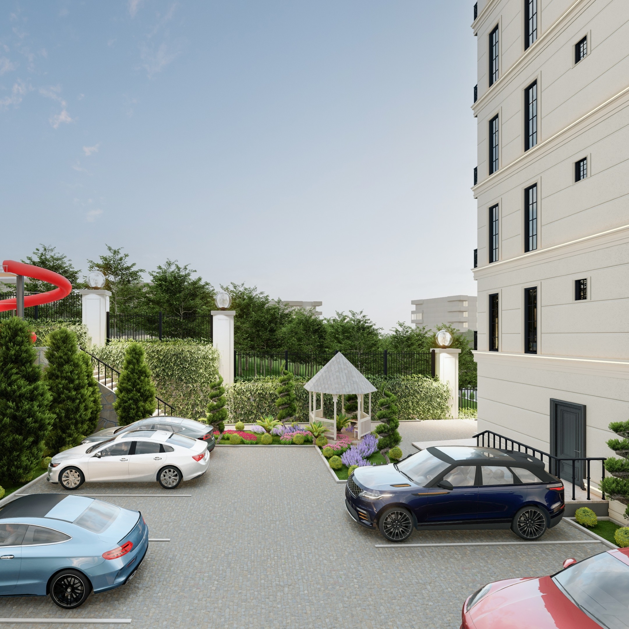 Luxury 1+1 Apartment with Sea and Mountain Views in Ayas, Mersin