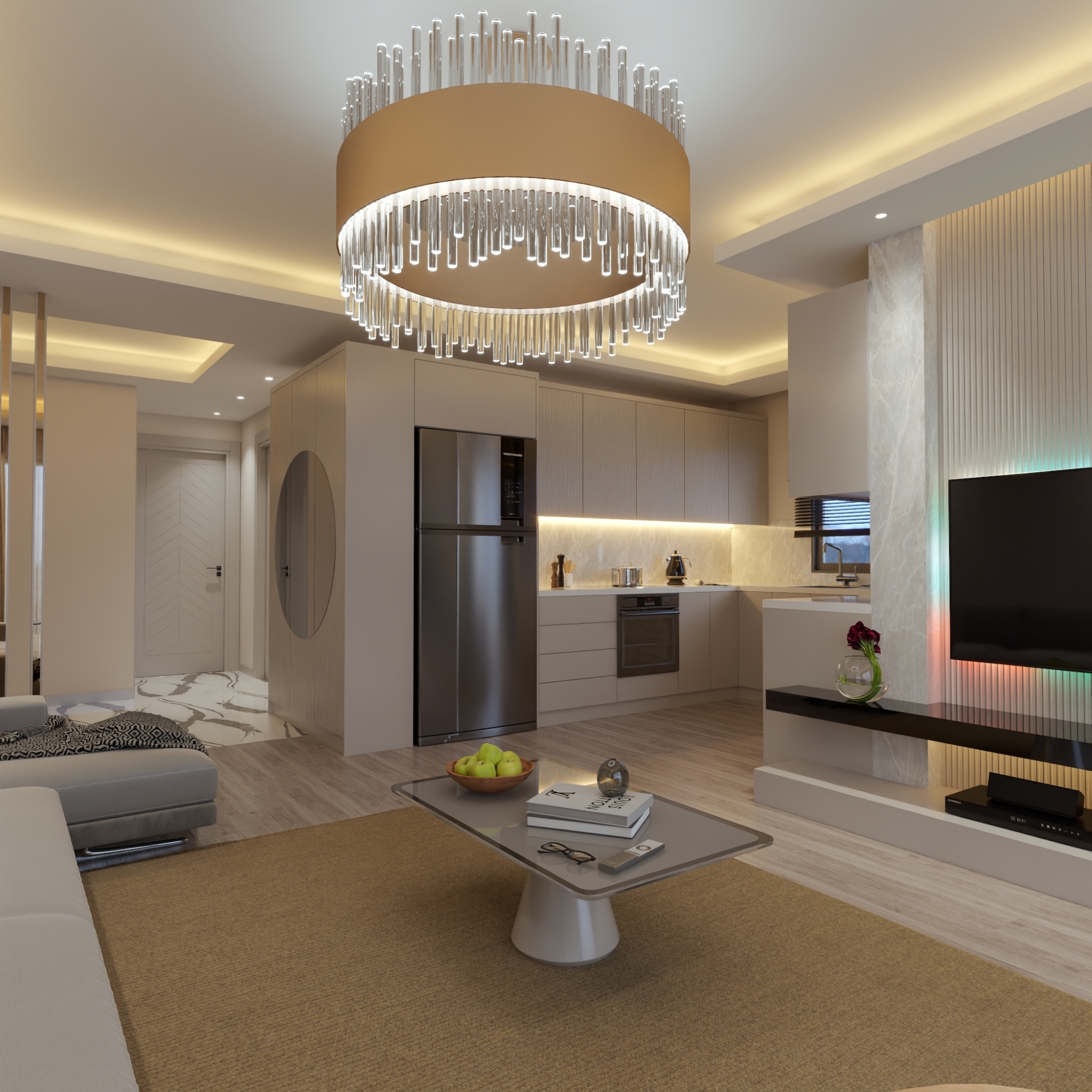 Stunning Mountain View 2+1 Apartment in Tomuk, Mersin