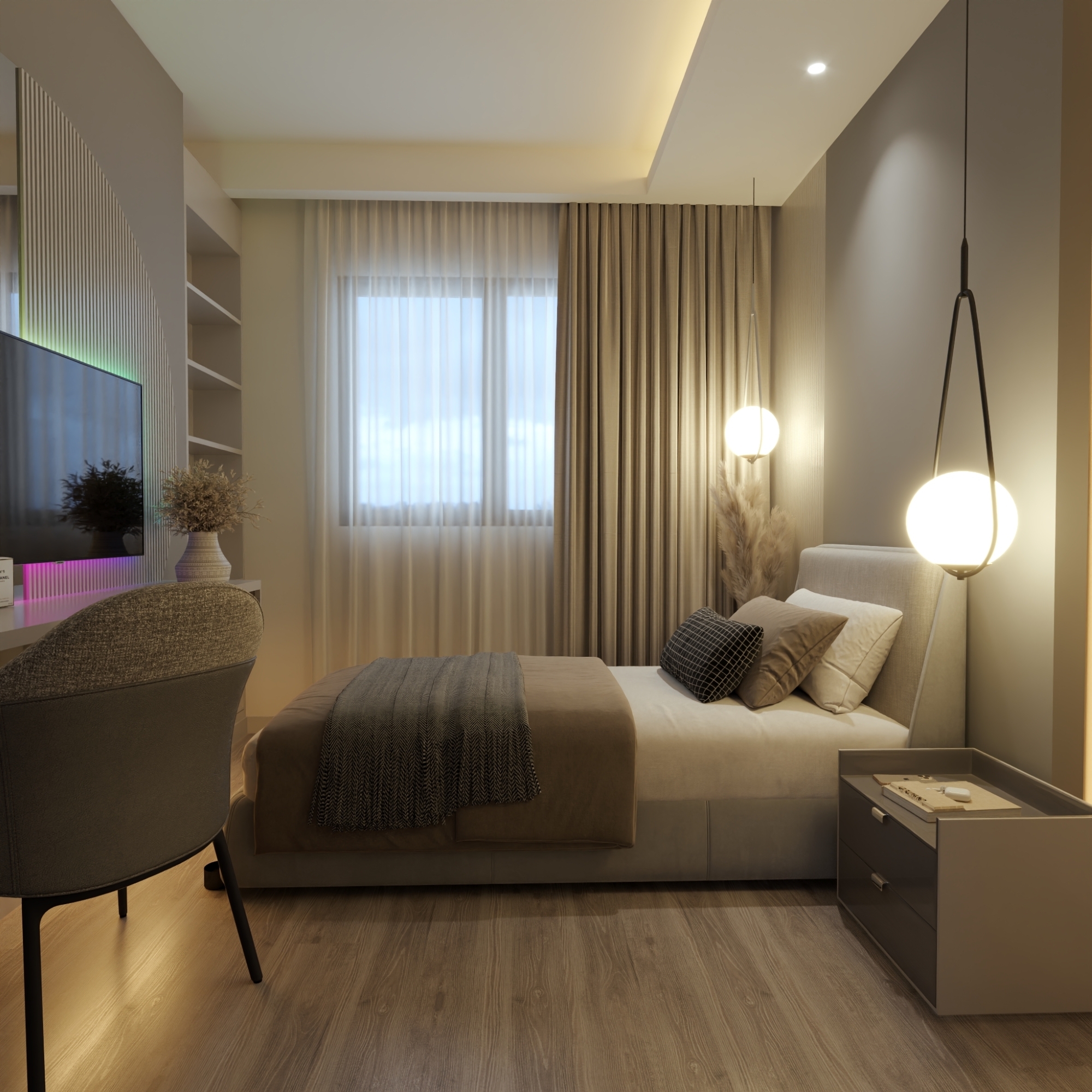 Stunning Mountain View 2+1 Apartment in Tomuk, Mersin