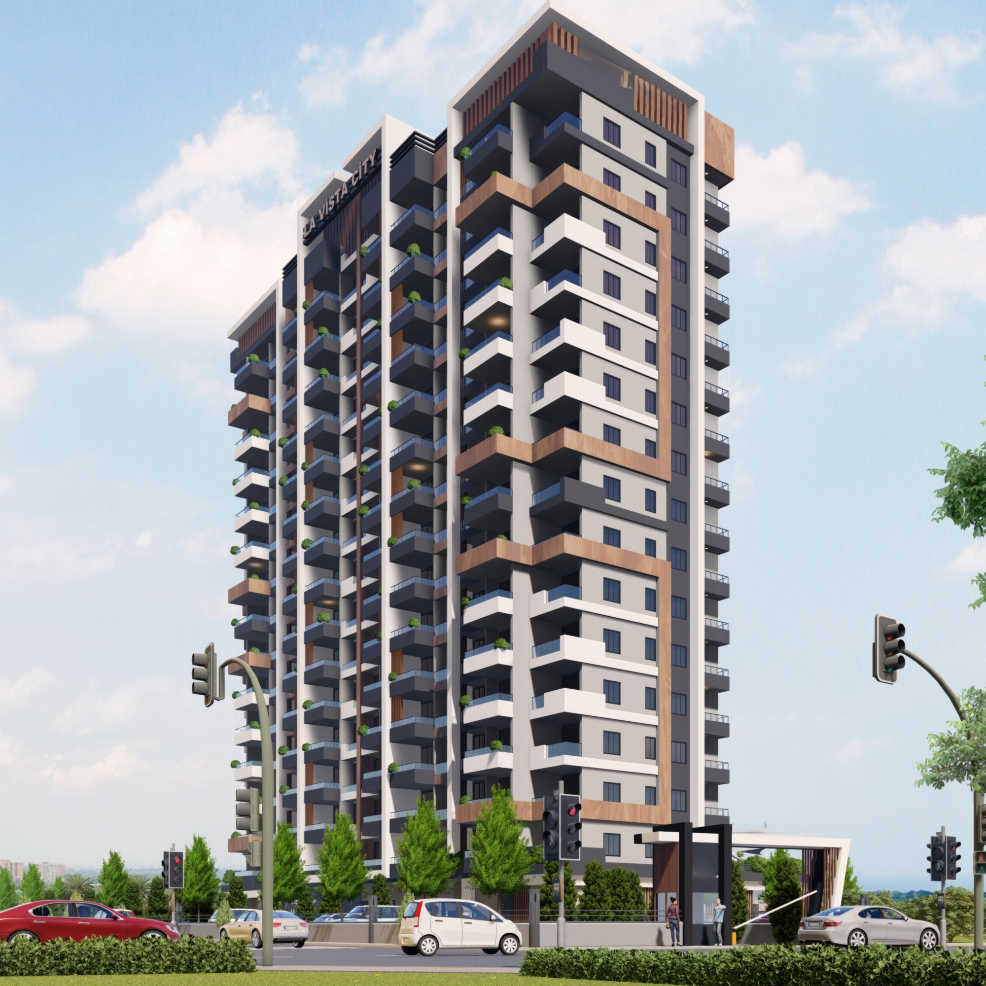 Luxury 2+1 Apartment with Pool in Mersin - arpacbahsis